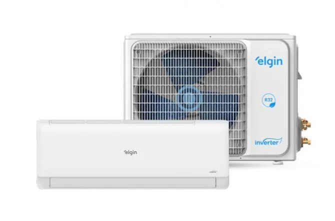 Ar Condicionado Elgin Split High Wall Inverter Eco II - 18000 BTUs, Wi-Fi Integrado - Branco