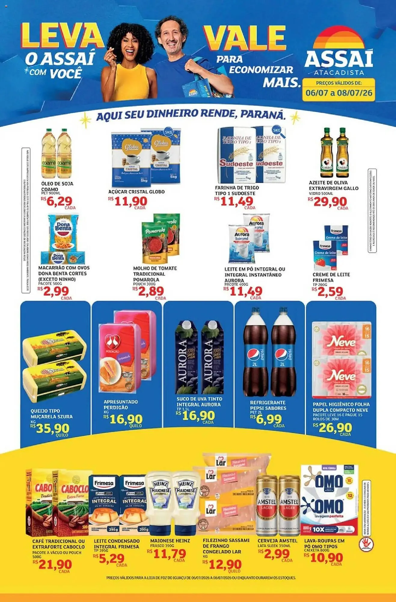 Encarte de Encarte Assaí Atacadista 6 de julho até 8 de julho 2026 - Pagina 1