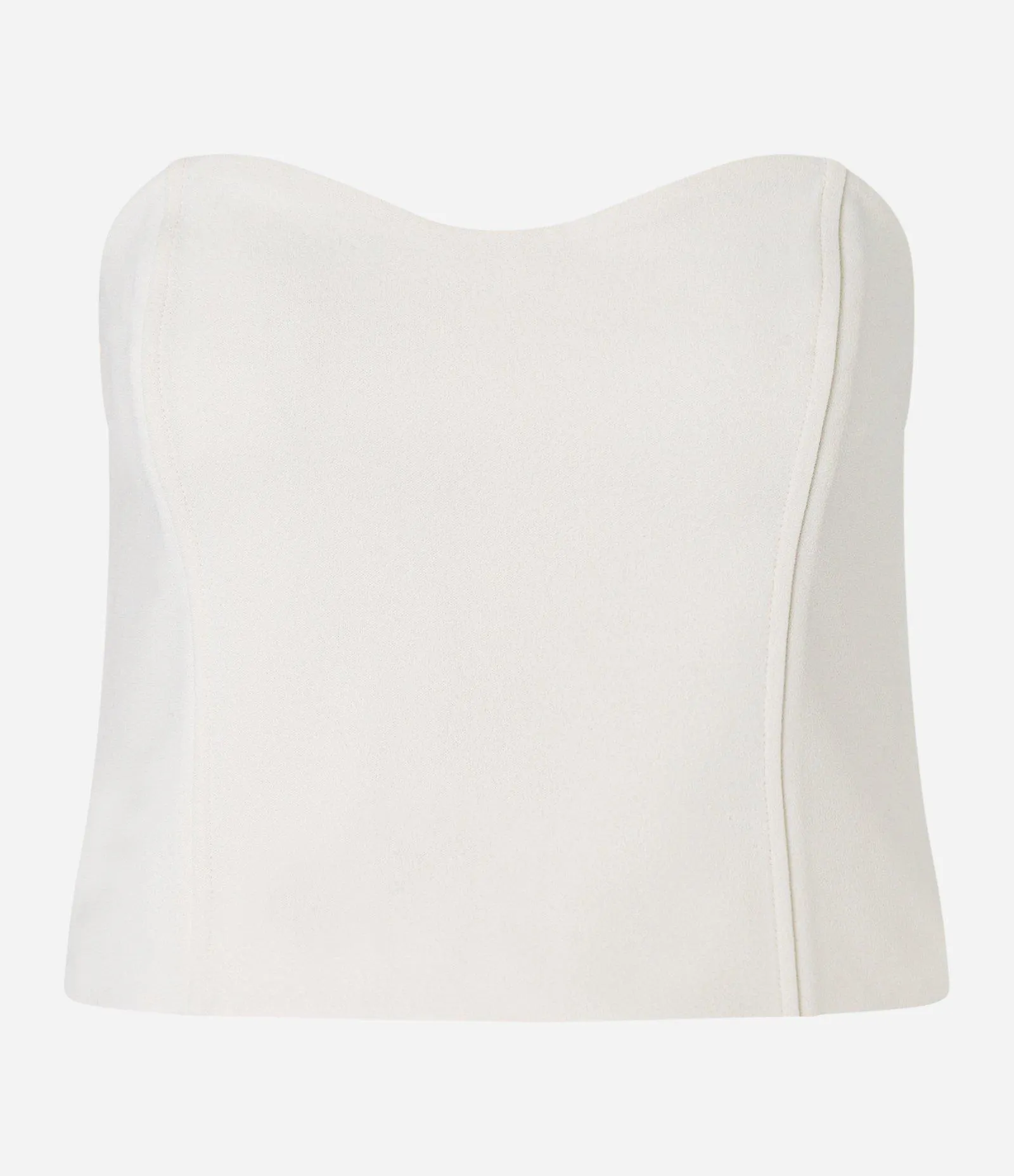 Blusa Tomara Que Caia com Zíper de Coração Branco