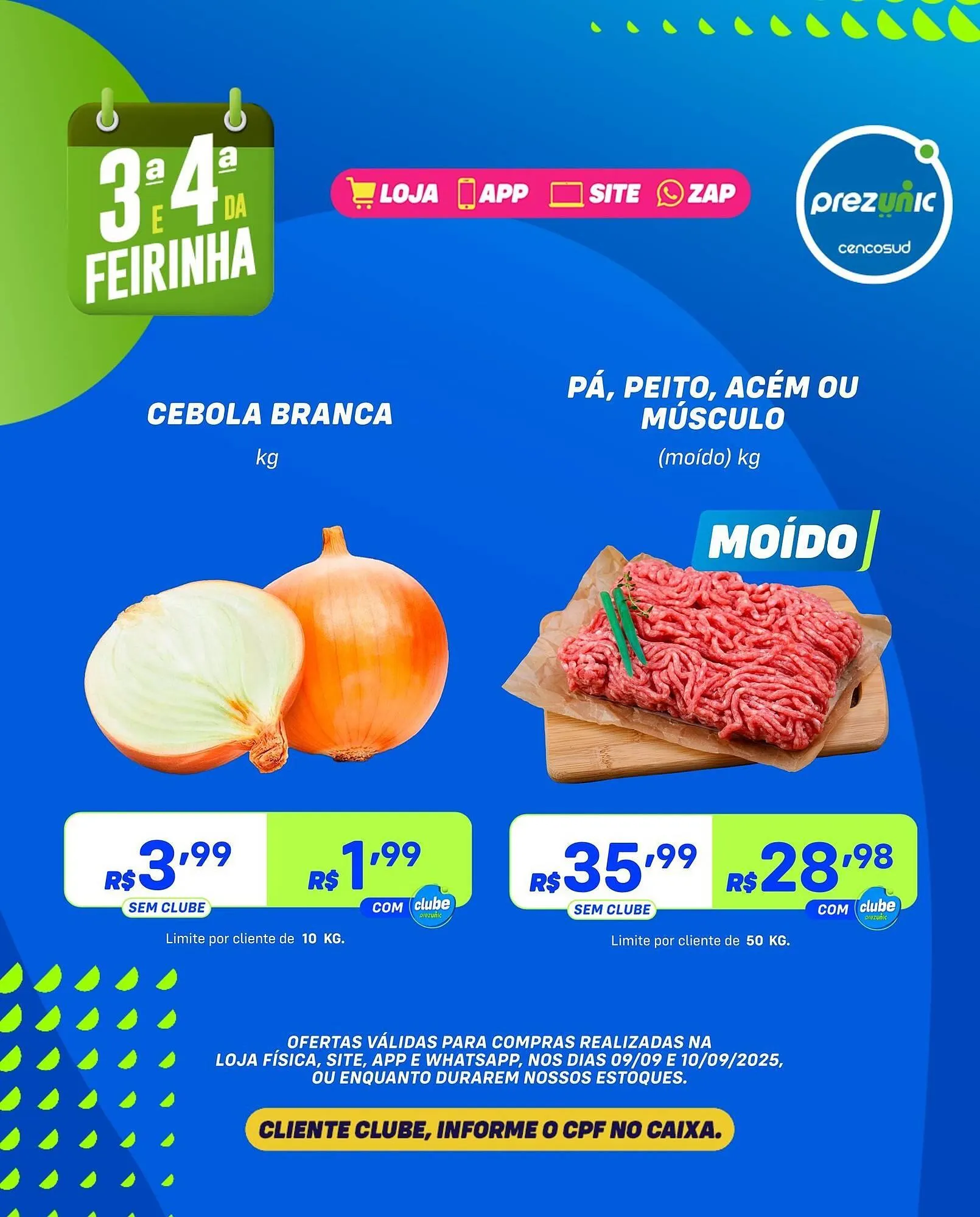 Encarte de Encarte Prezunic 9 de setembro até 10 de setembro 2025 - Pagina 3