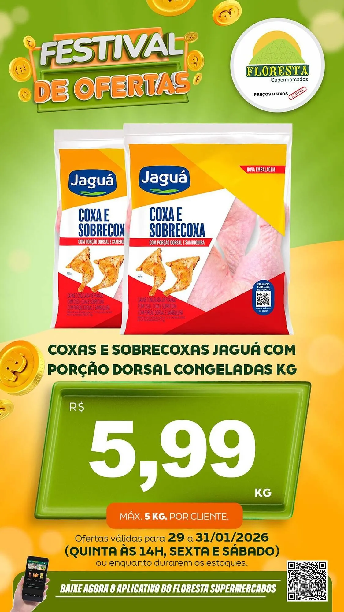 Encarte de Catálogo Floresta Supermercados 29 de janeiro até 31 de janeiro 2026 - Pagina 3