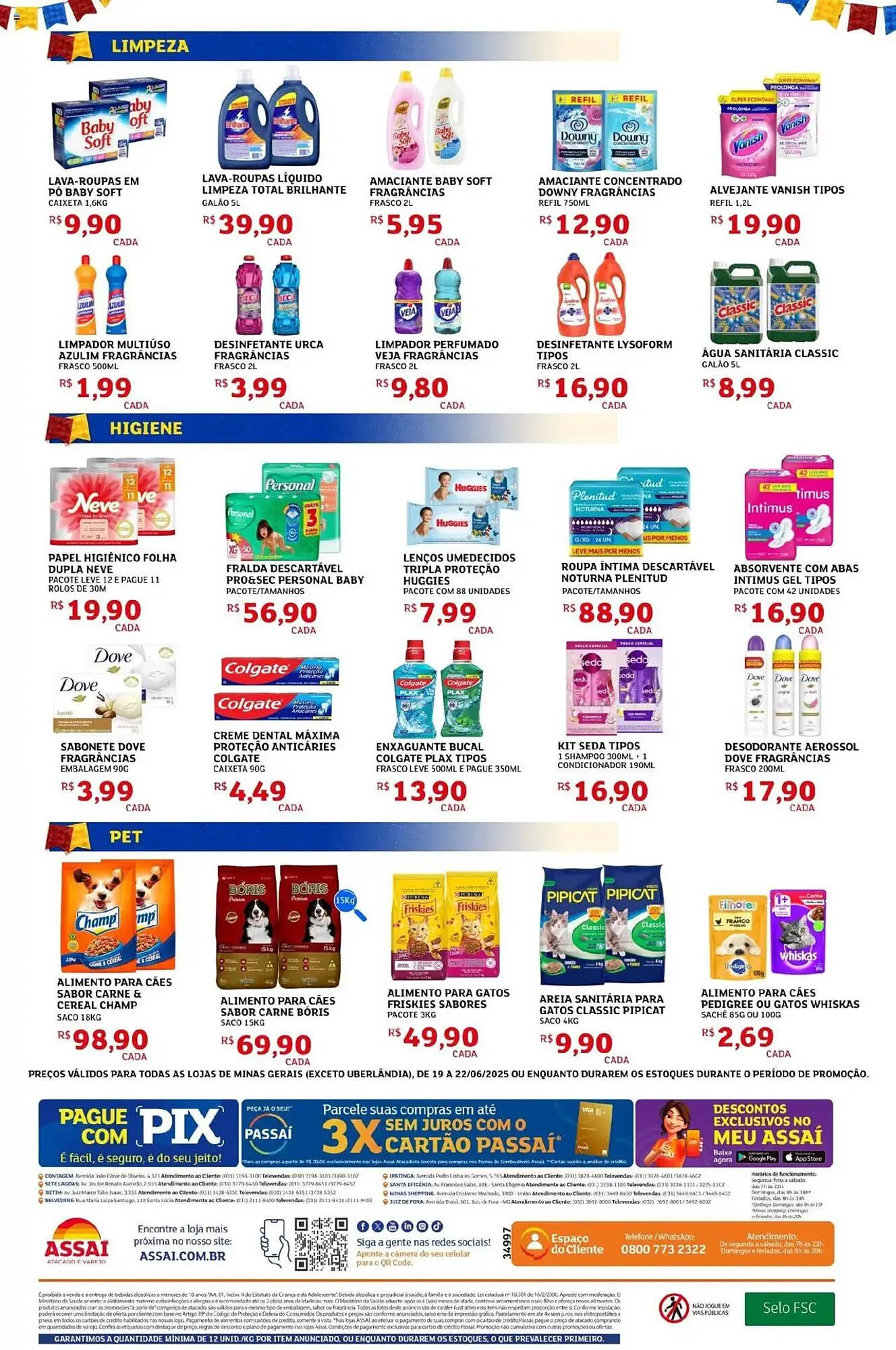 Encarte de Catálogo Assaí Atacadista 19 de junho até 22 de junho 2025 - Pagina 4