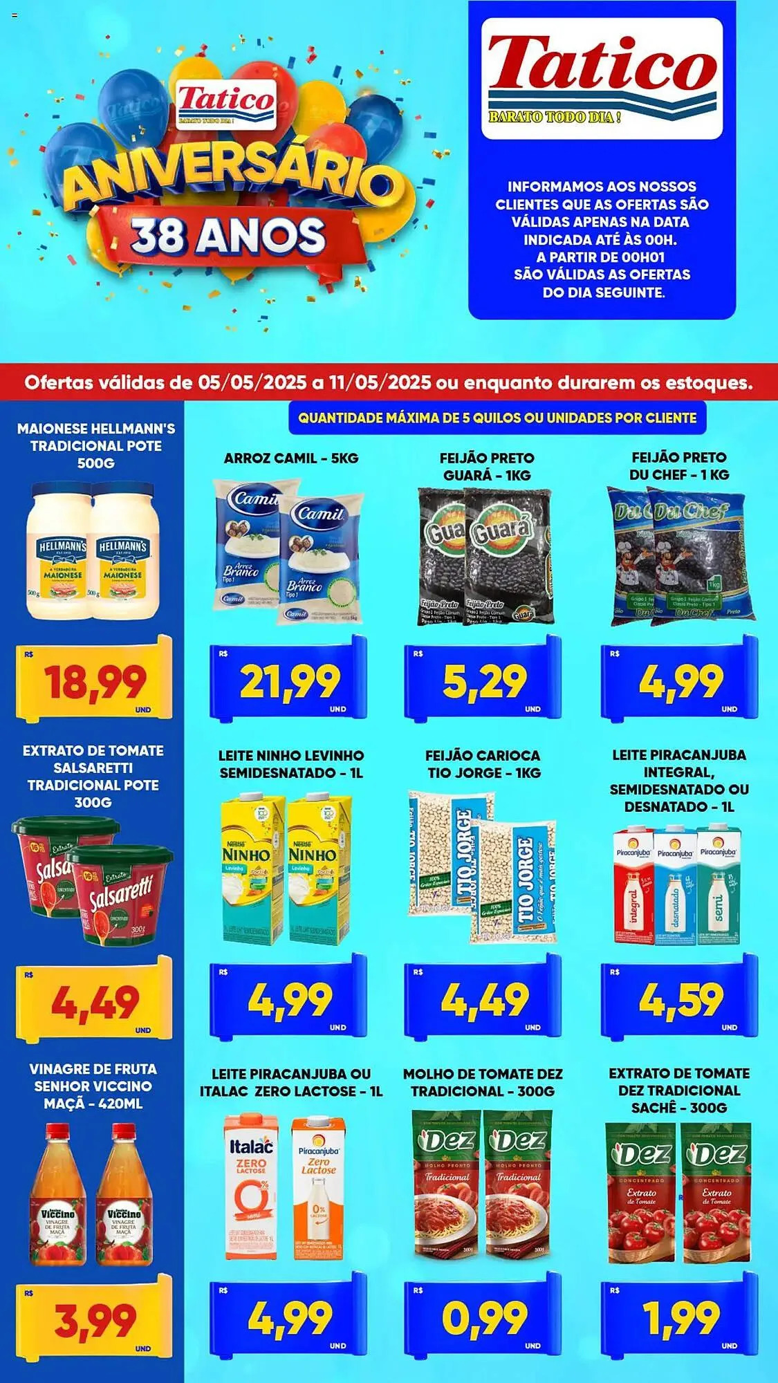 Encarte de Catálogo Tatico 5 de maio até 13 de maio 2025 - Pagina 3