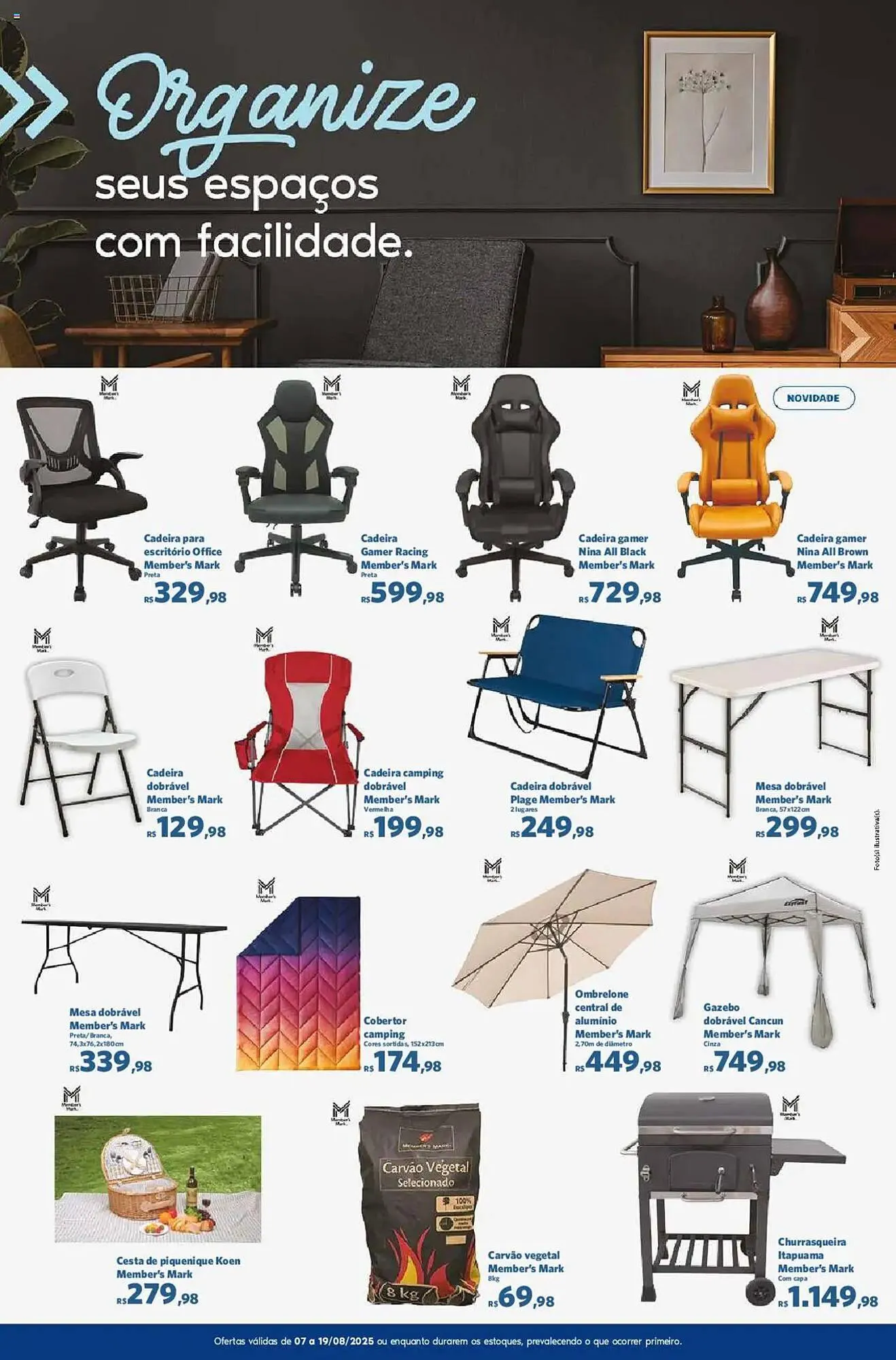 Encarte de Catálogo Sam's Club 7 de agosto até 19 de agosto 2025 - Pagina 11