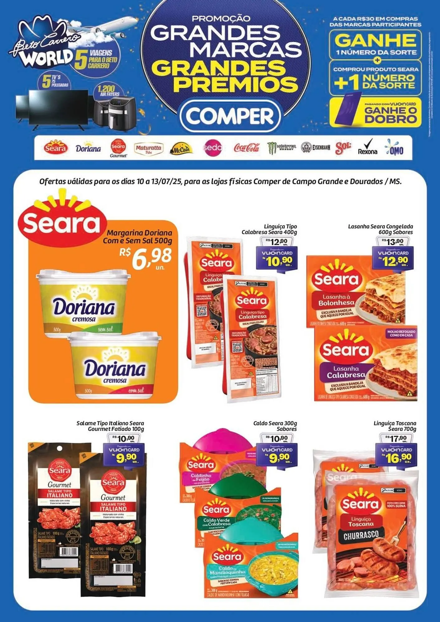 Encarte de Catálogo Comper 11 de julho até 13 de julho 2025 - Pagina 1