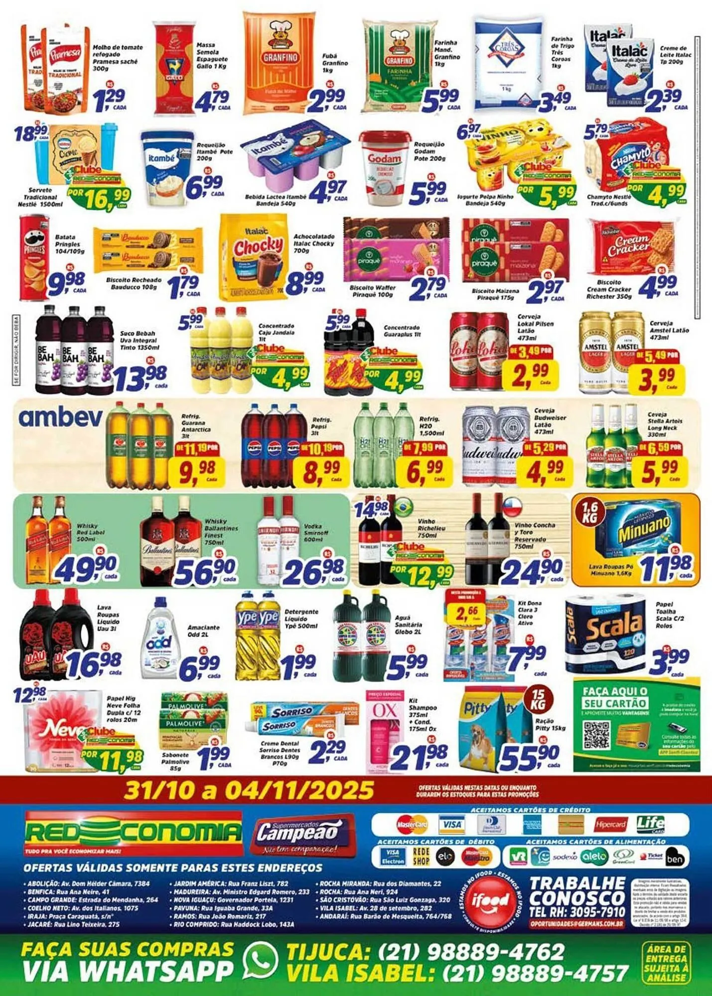 Encarte de Encarte Supermercados Campeão 31 de outubro até 4 de novembro 2025 - Pagina 2