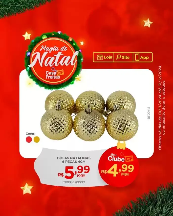 Encarte de Novidades Casa Freitas 11 de novembro até 31 de dezembro 2024 - Pagina 1