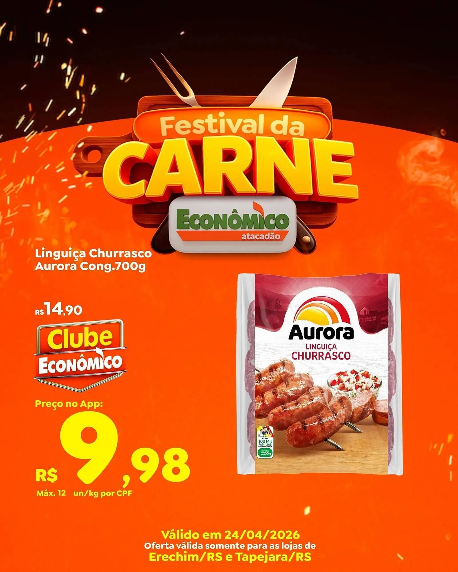 Encarte de Catálogo Econômico Atacadão 24 de abril até 24 de abril 2026 - Pagina 1