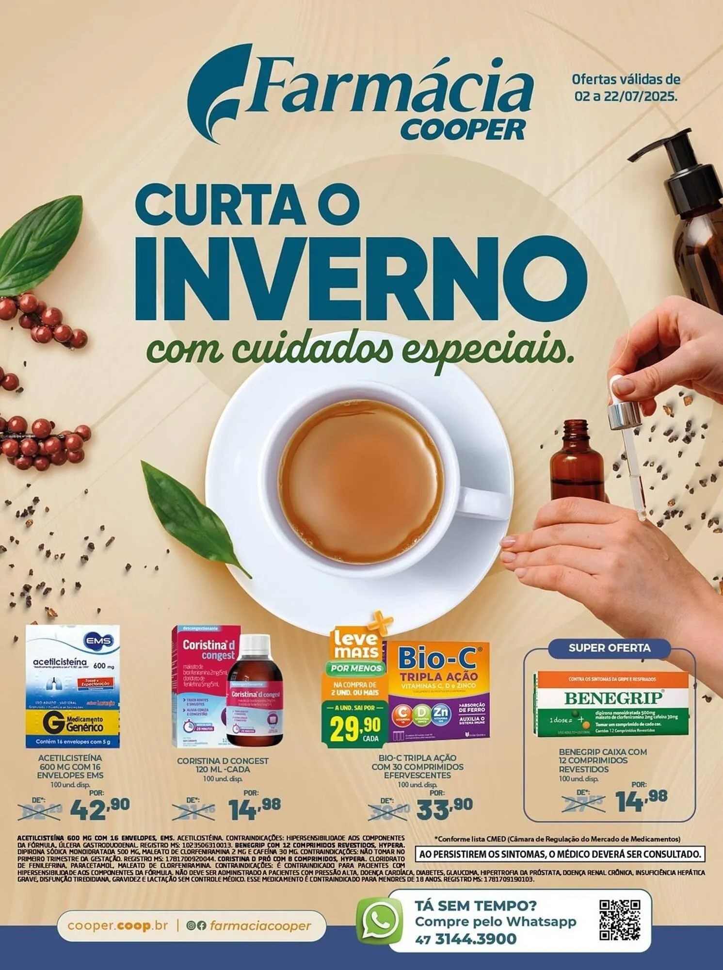 Encarte de Catálogo Cooper 2 de julho até 22 de julho 2025 - Pagina 1