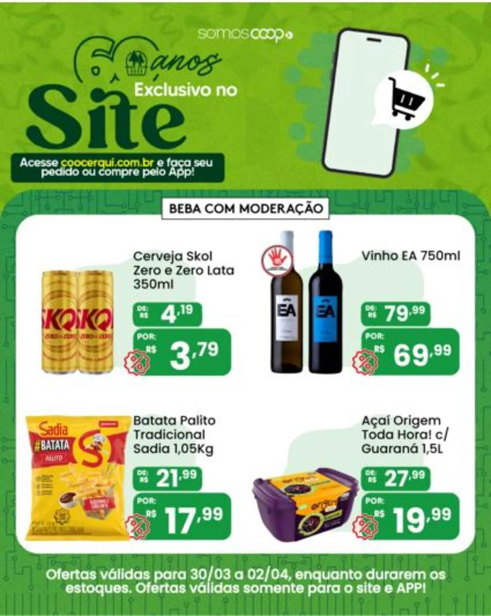 Encarte de Tabloide Coocerqui 30 de março até 2 de abril 2026 - Pagina 1