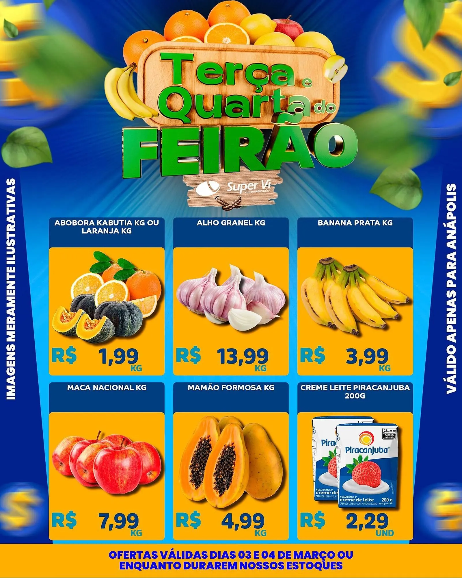 Encarte de Catálogo Super Vi Supermercados 3 de março até 4 de março 2026 - Pagina 1