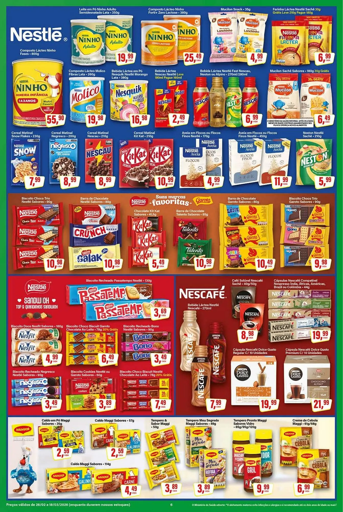 Encarte de Encarte Rede Supermarket 26 de fevereiro até 18 de março 2026 - Pagina 6
