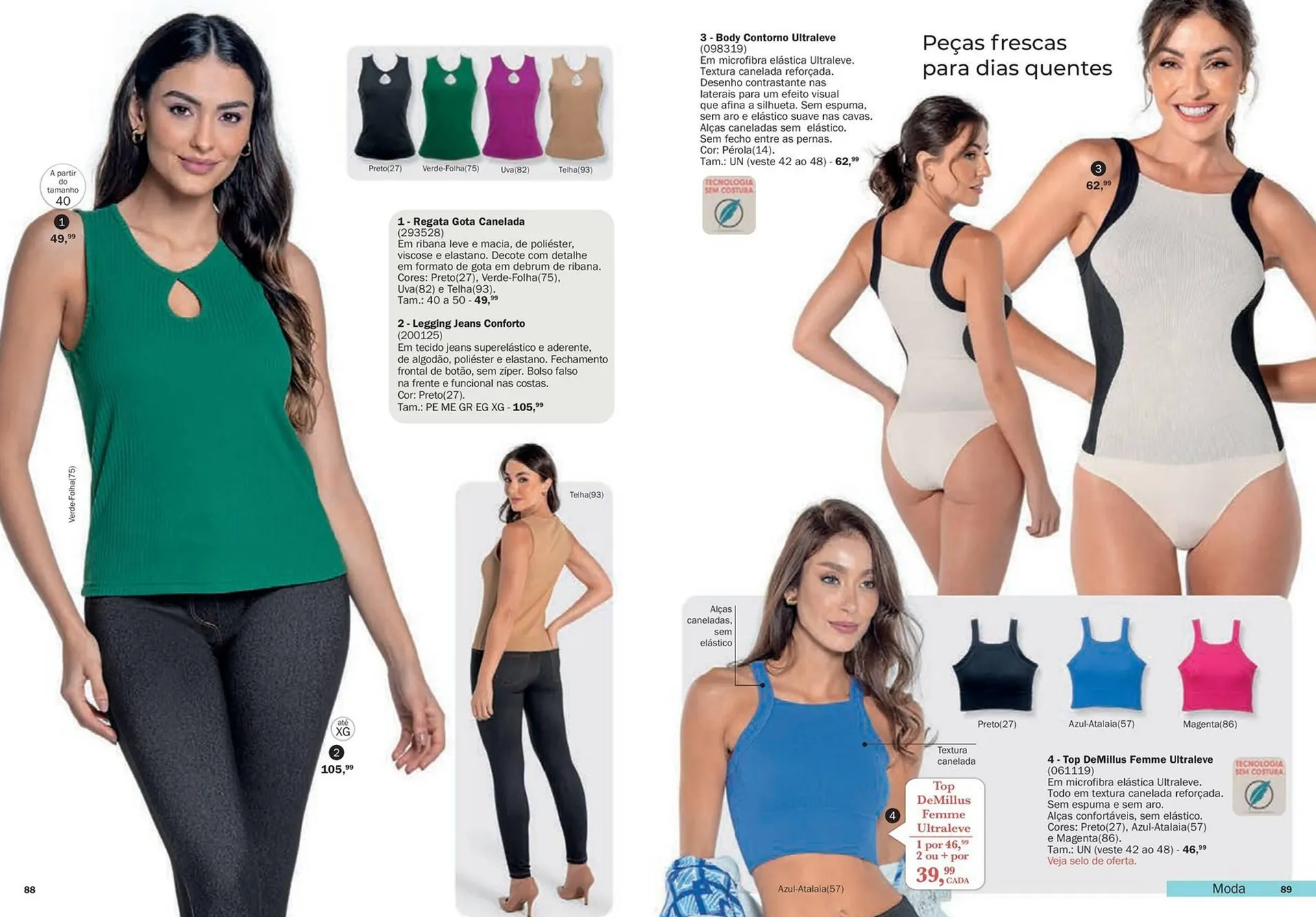 Encarte de Catálogo DeMillus 4 de fevereiro até 30 de abril 2026 - Pagina 45