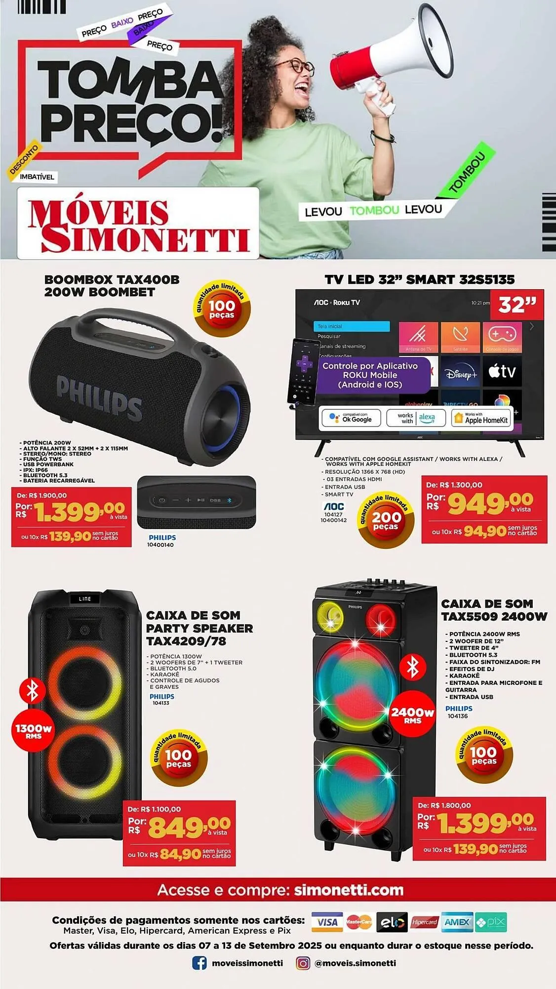 Encarte de Catálogo Móveis Simonetti 8 de setembro até 13 de setembro 2025 - Pagina 22