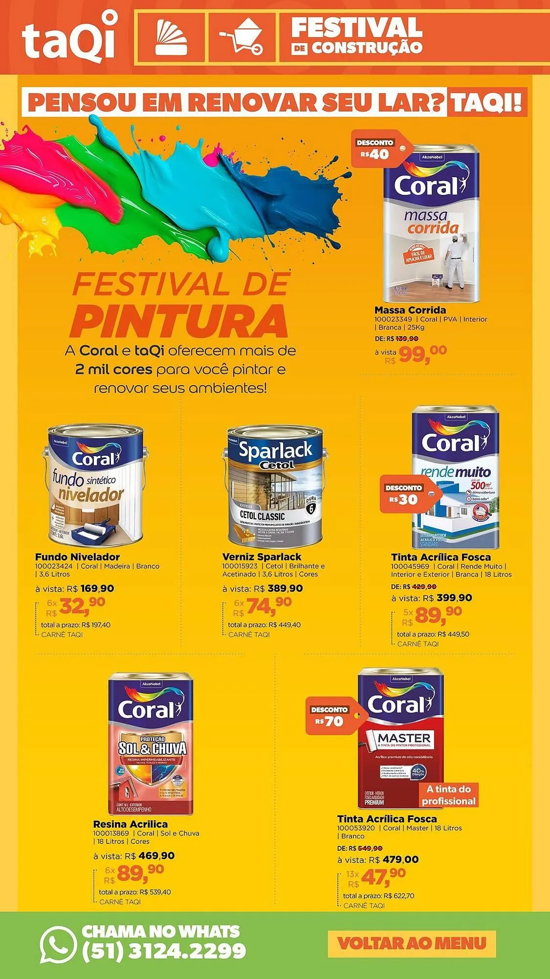 Encarte de Catálogo Lojas TaQi 13 de maio até 25 de maio 2025 - Pagina 6