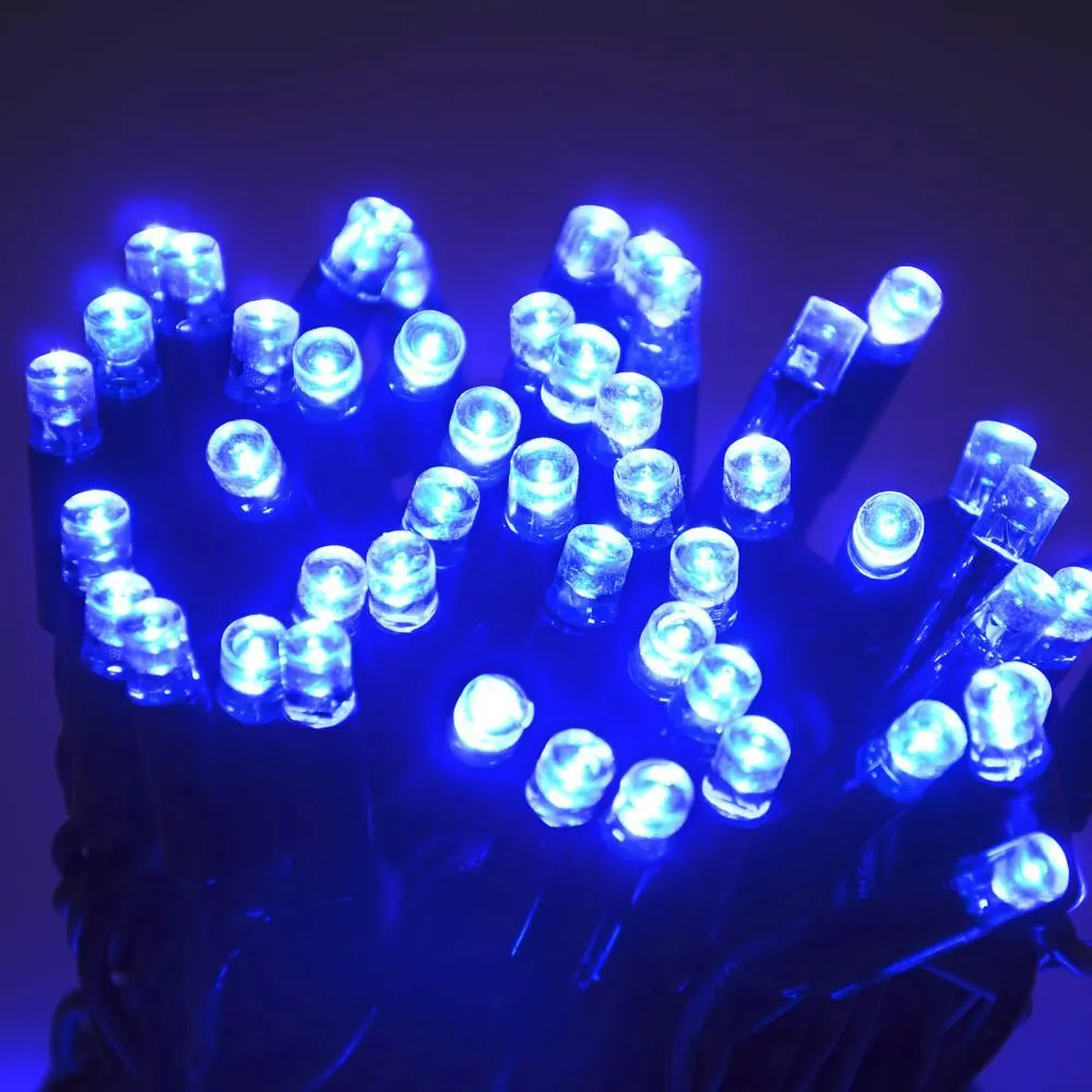 Pisca Pisca Led 200 Lâmpadas Cordão 10m Azul 220V 2F - Ecoline