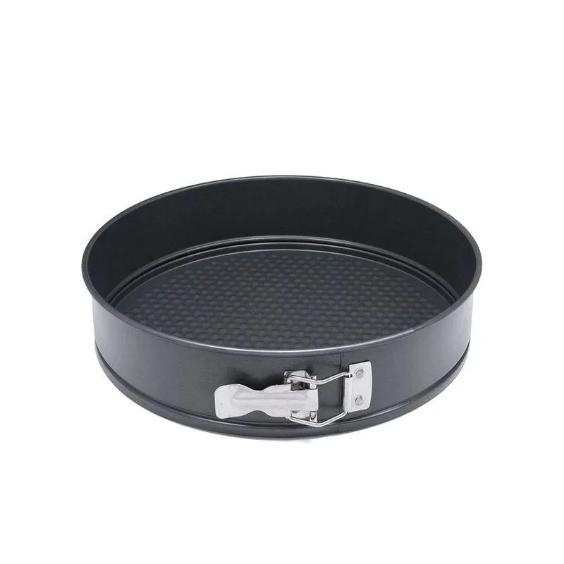 Forma de Bolo Antiaderente Redonda com Fundo Removível 28cm Preta - Meridional