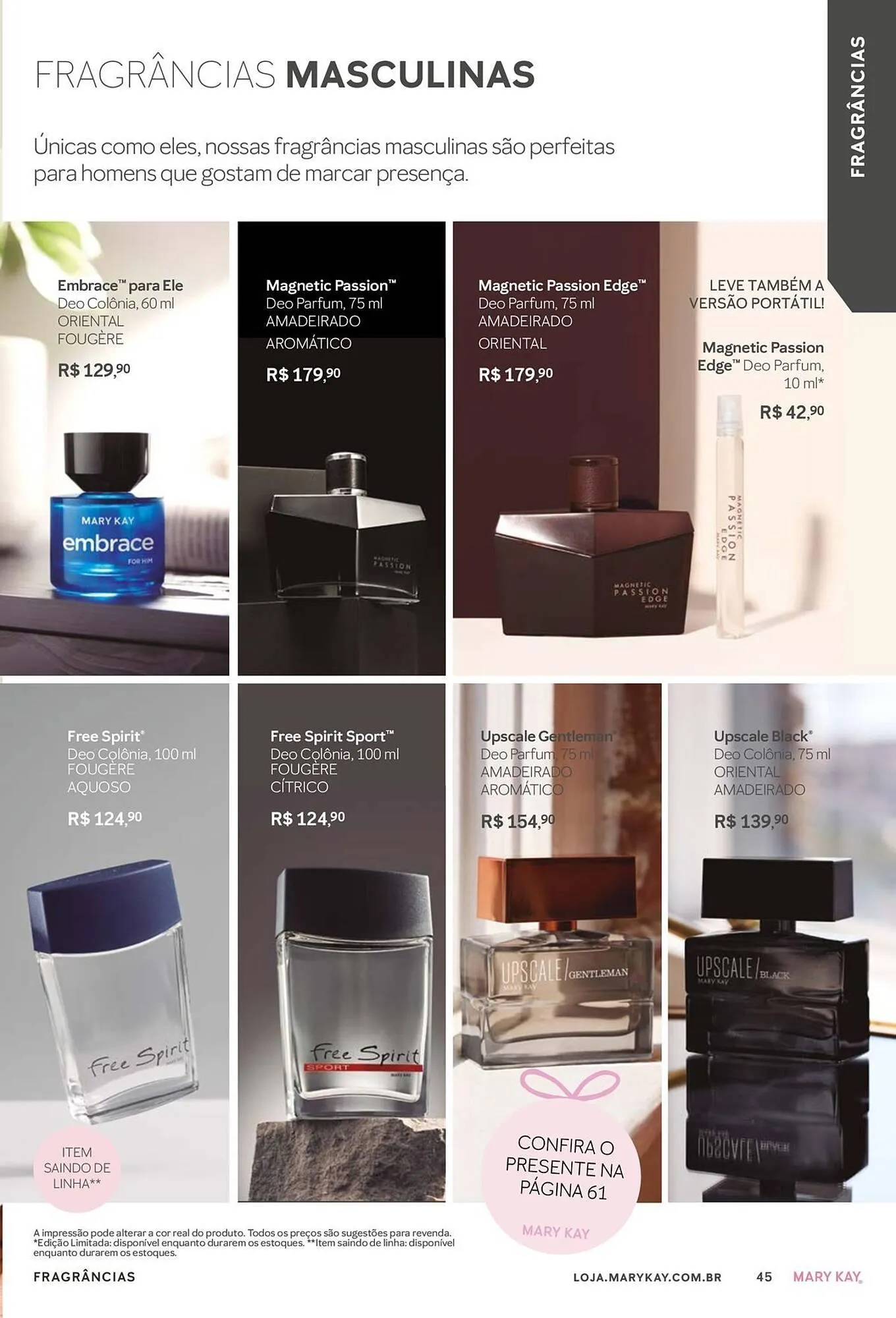 Encarte de Revista Mary Kay 1 de novembro até 31 de dezembro 2025 - Pagina 45