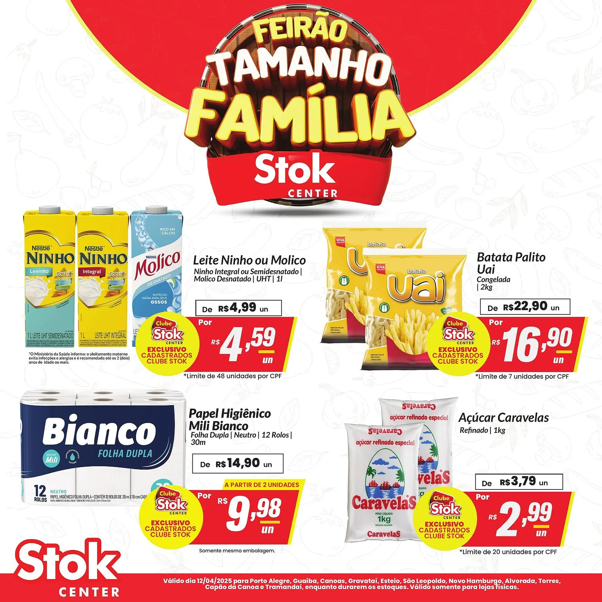 Encarte de Catálogo Stok Center 11 de abril até 12 de abril 2025 - Pagina 1