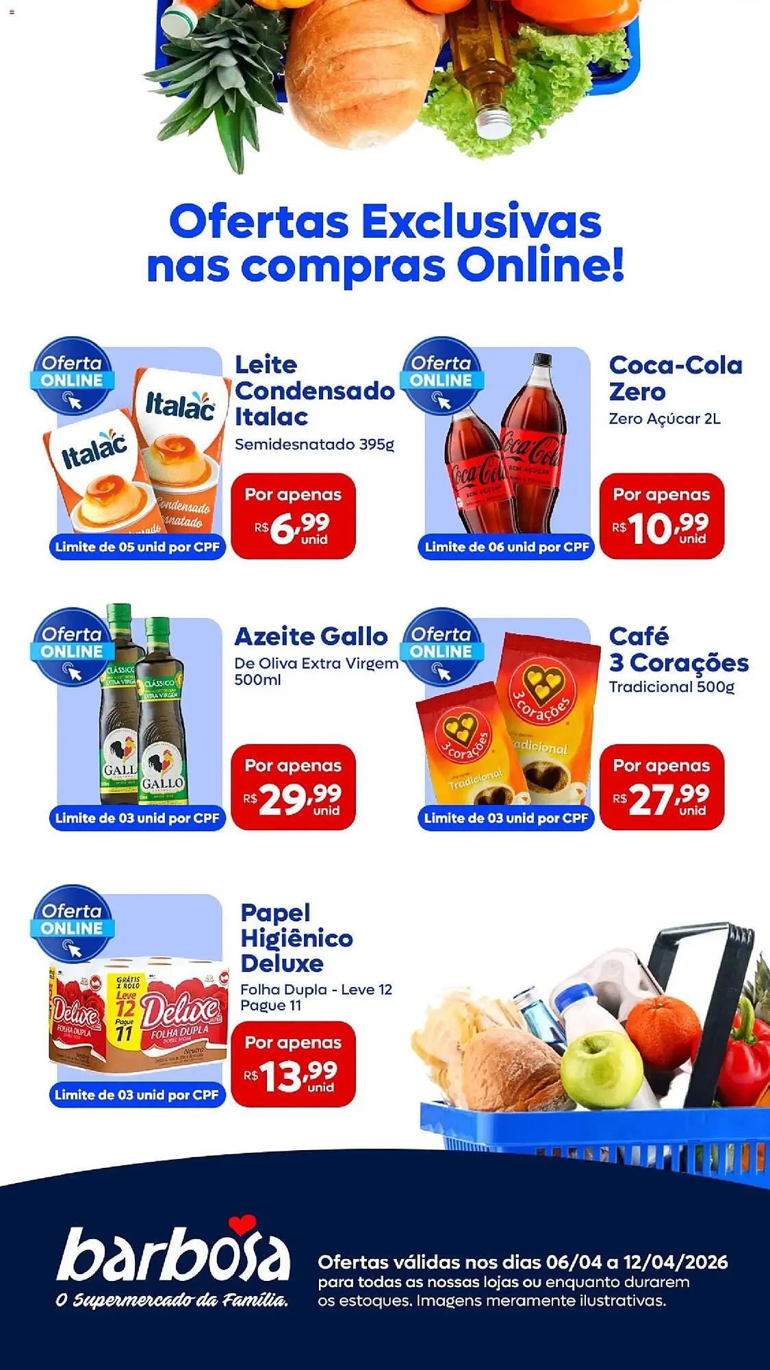 Encarte de Tabloide Barbosa Supermercados 6 de abril até 13 de abril 2026 - Pagina 4