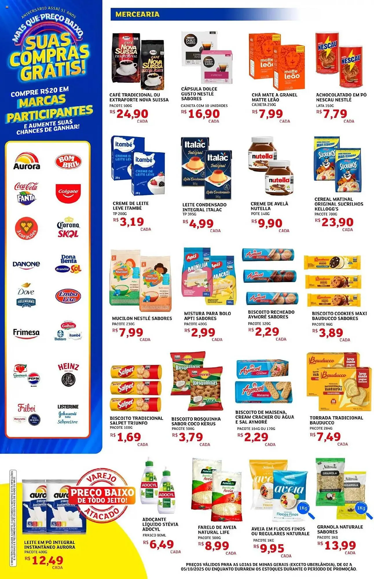 Encarte de Encarte Assaí Atacadista 2 de outubro até 5 de outubro 2025 - Pagina 4