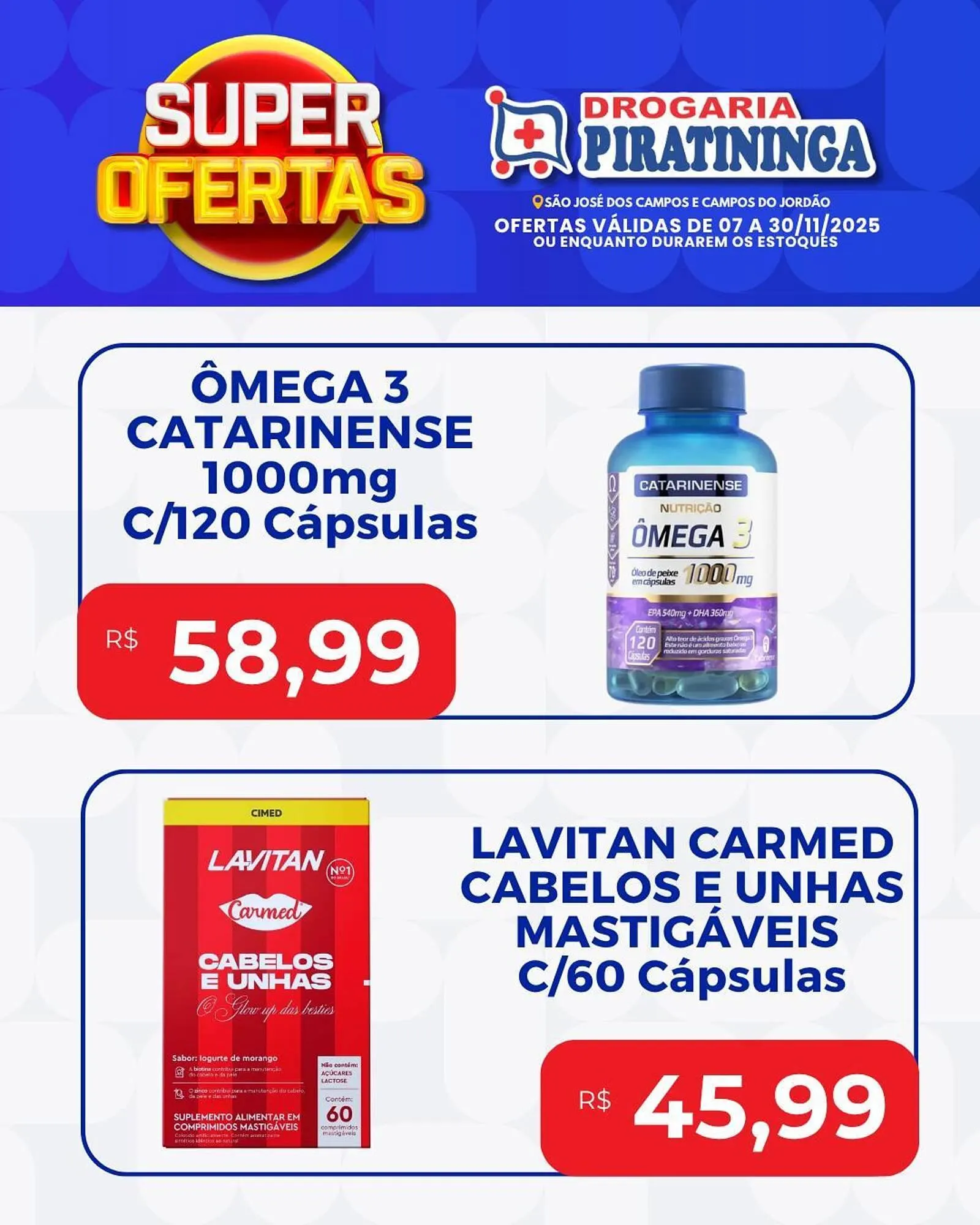 Encarte de Catálogo Mercadinho Piratininga 7 de novembro até 30 de novembro 2025 - Pagina 3