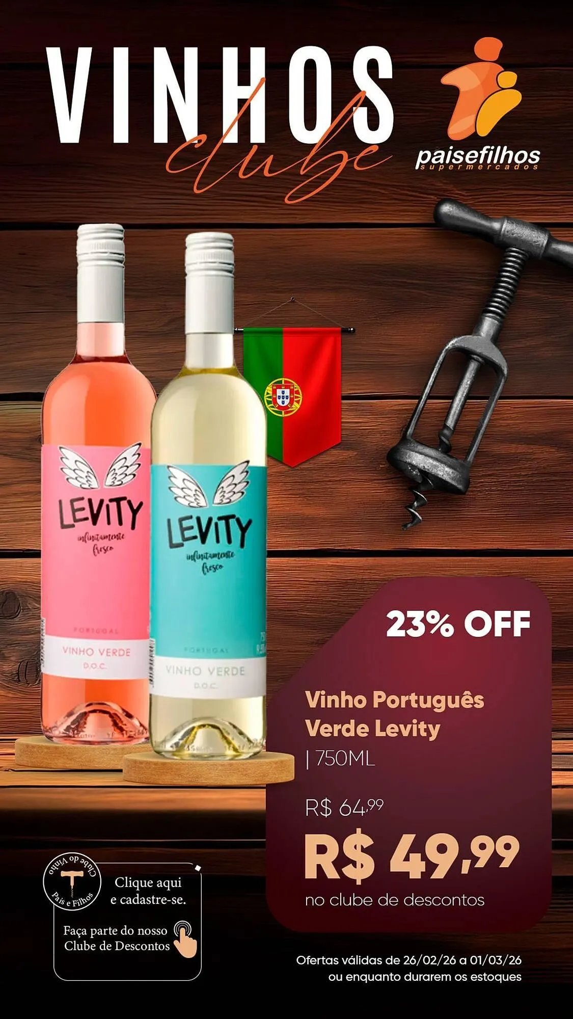 Encarte de Catálogo Pais e Filhos Supermercados 26 de fevereiro até 1 de março 2026 - Pagina 8