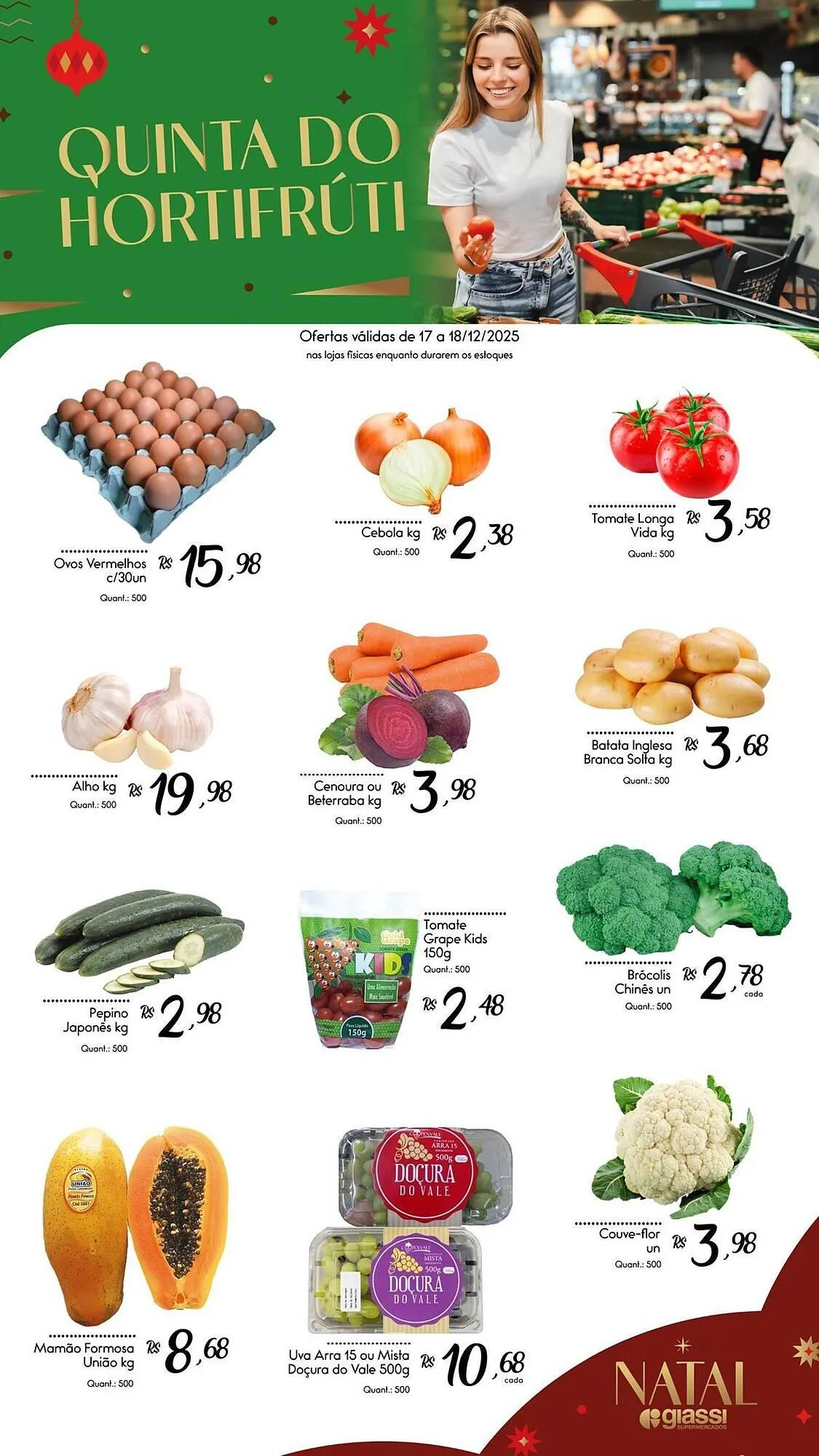 Encarte de Encarte Giassi Supermercados 17 de dezembro até 18 de dezembro 2025 - Pagina 2