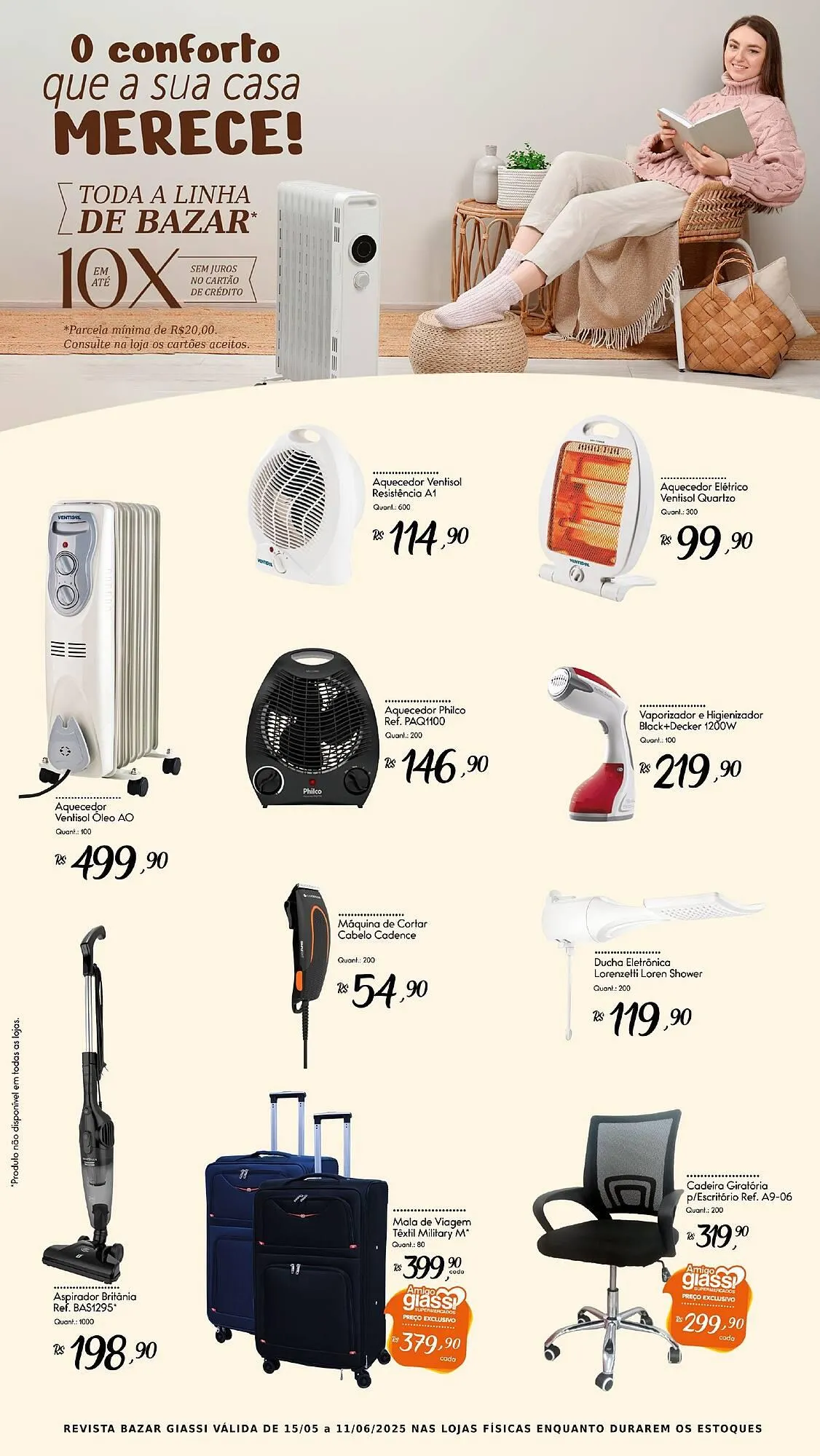 Encarte de Catálogo Giassi Supermercados 15 de maio até 11 de junho 2025 - Pagina 2