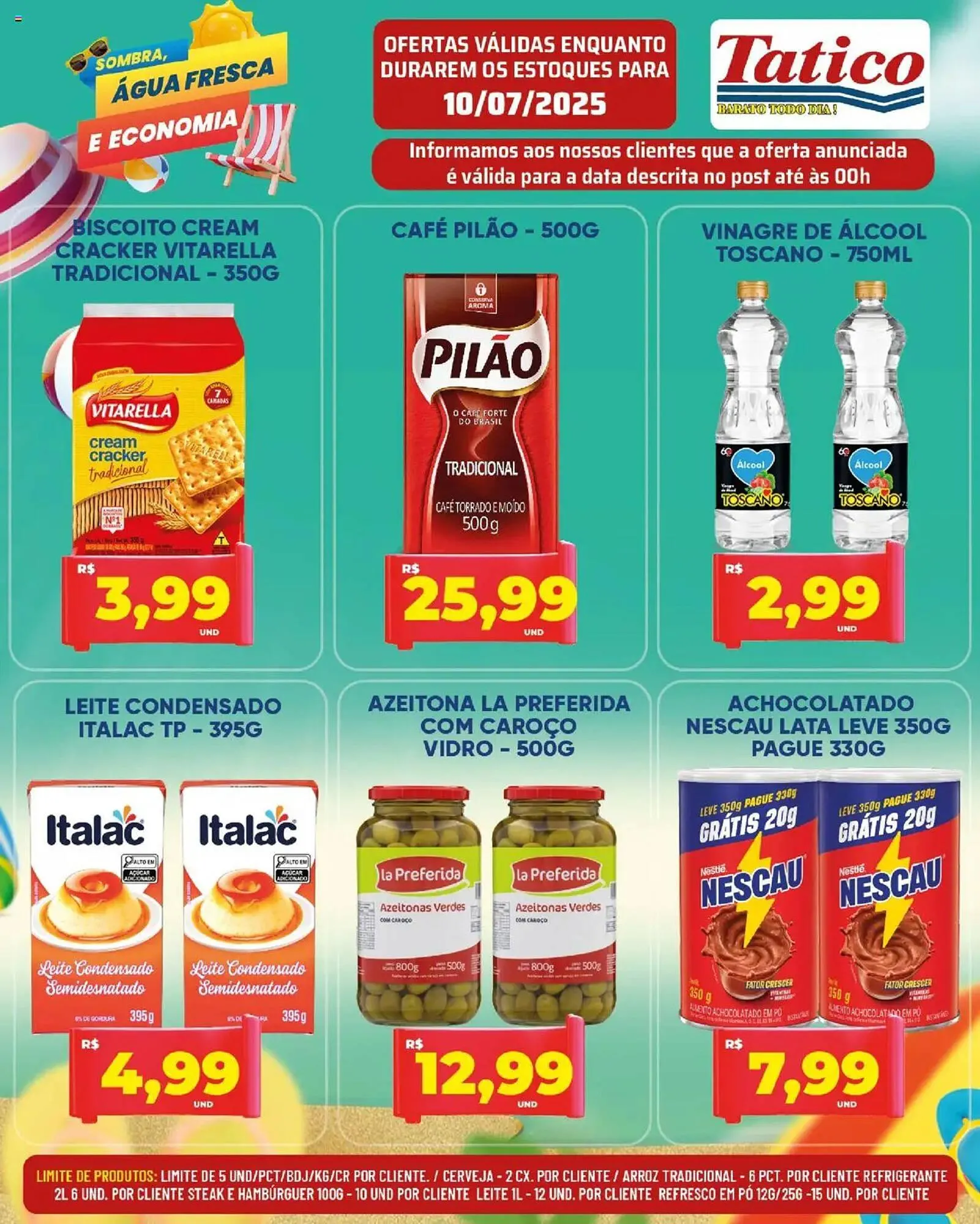 Encarte de Catálogo Tatico 10 de julho até 11 de julho 2025 - Pagina 4