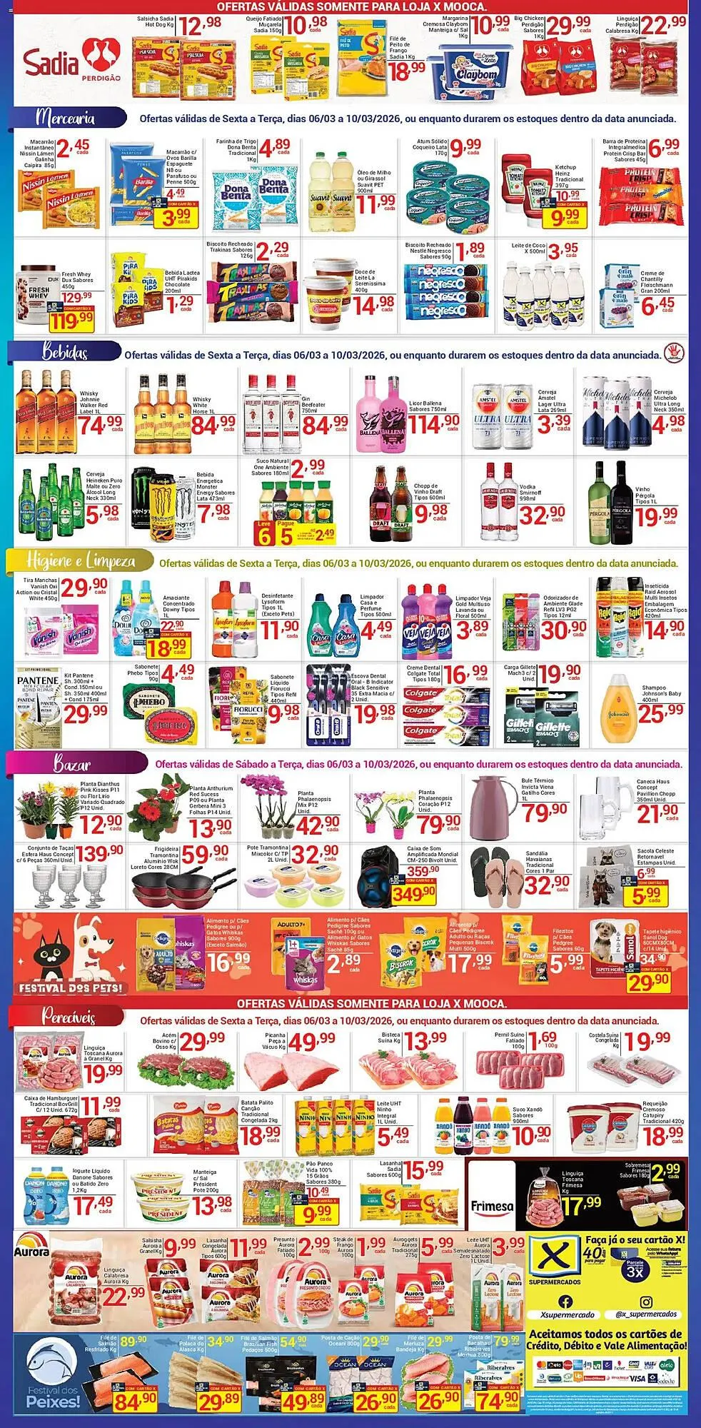 Encarte de Folheto X Supermercados 6 de março até 10 de março 2026 - Pagina 2