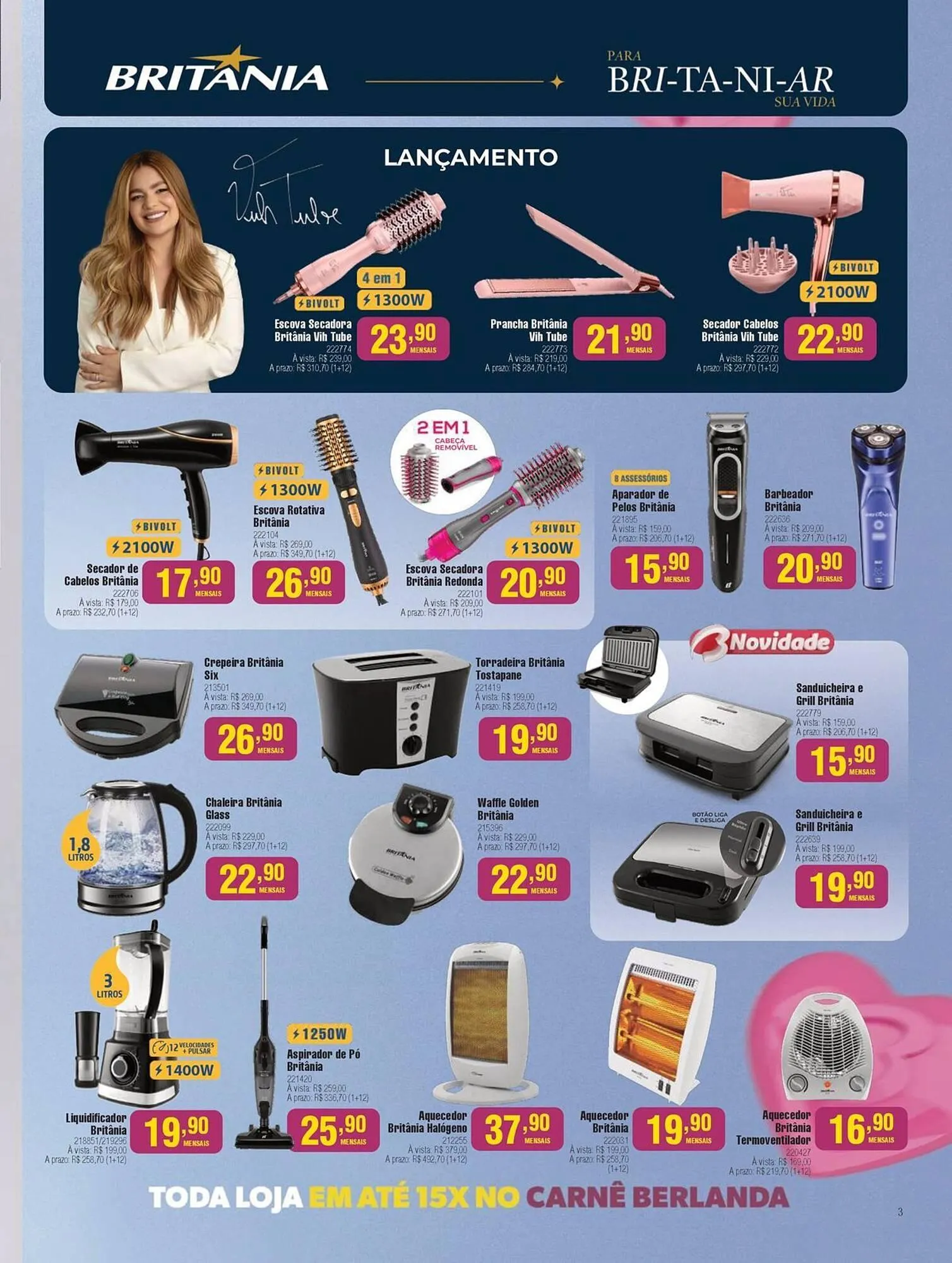 Encarte de Catálogo Berlanda 2 de maio até 25 de maio 2025 - Pagina 3