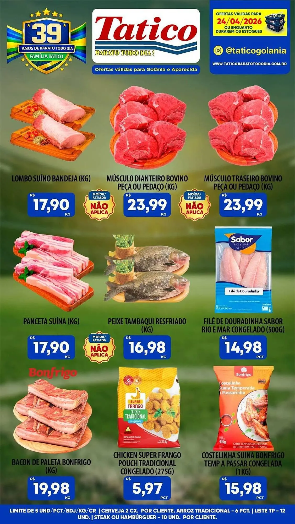 Encarte de Tabloide Tatico 24 de abril até 24 de abril 2026 - Pagina 12