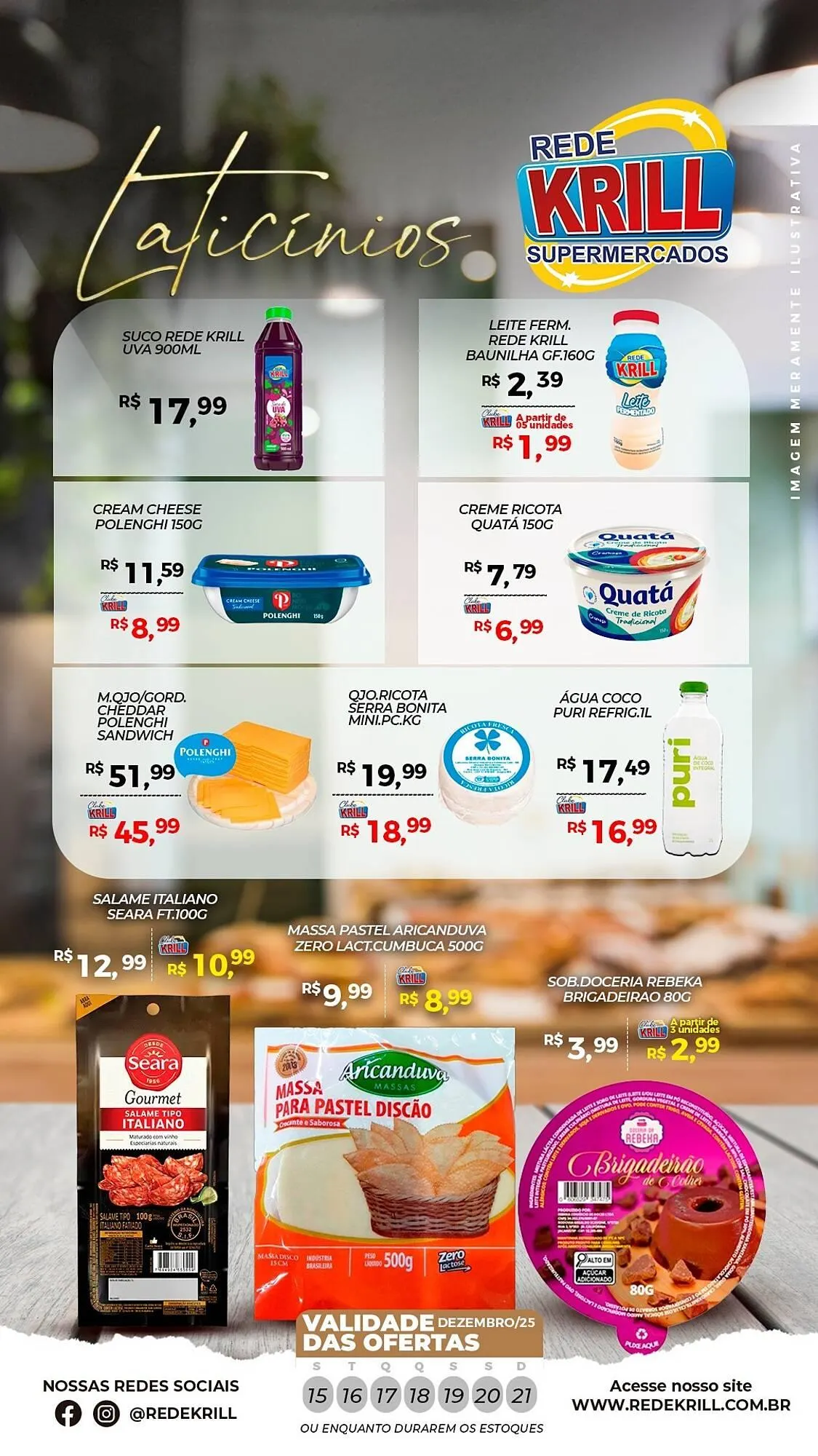 Encarte de Folheto Rede Krill 15 de dezembro até 21 de dezembro 2025 - Pagina 2