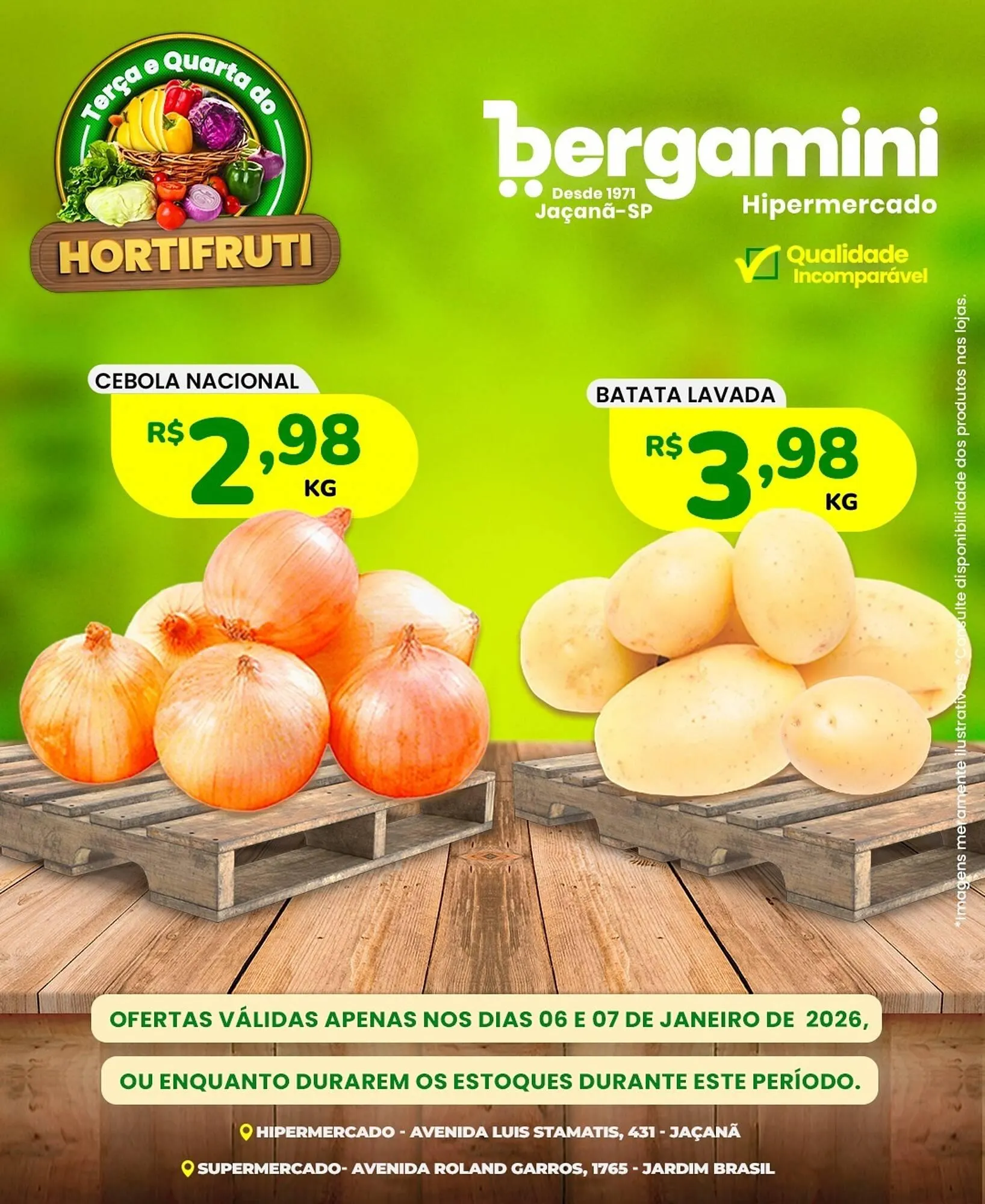 Encarte de Catálogo Supermercado Bergamini 6 de janeiro até 7 de janeiro 2026 - Pagina 3