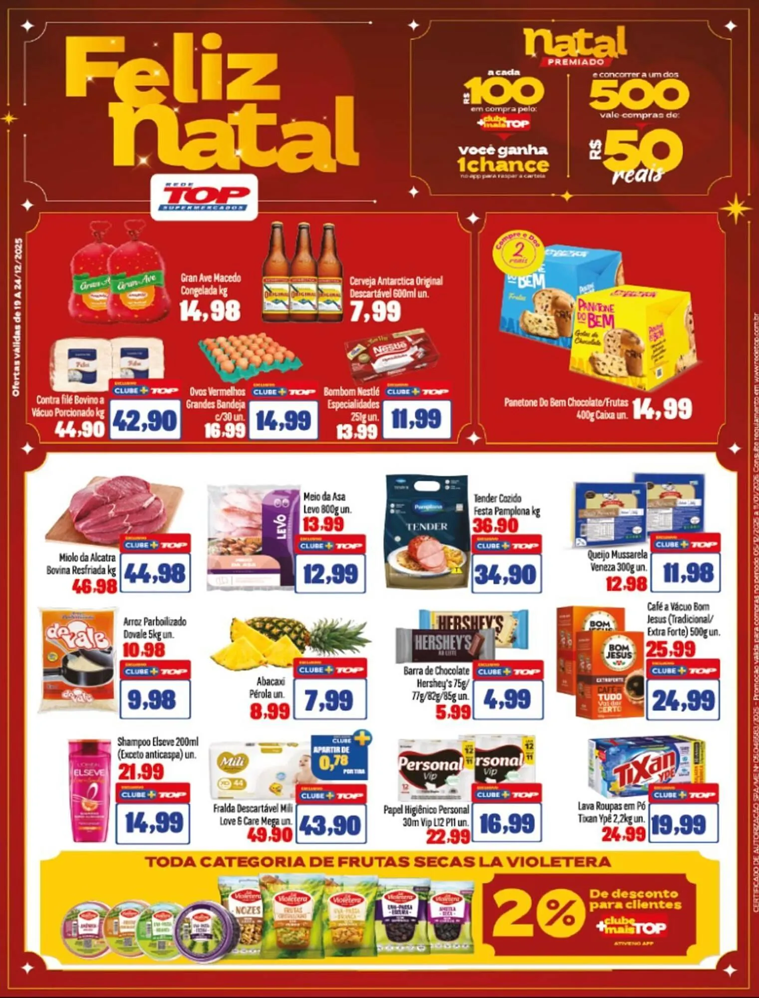 Encarte de Encarte Rede Top 19 de dezembro até 24 de dezembro 2025 - Pagina 1