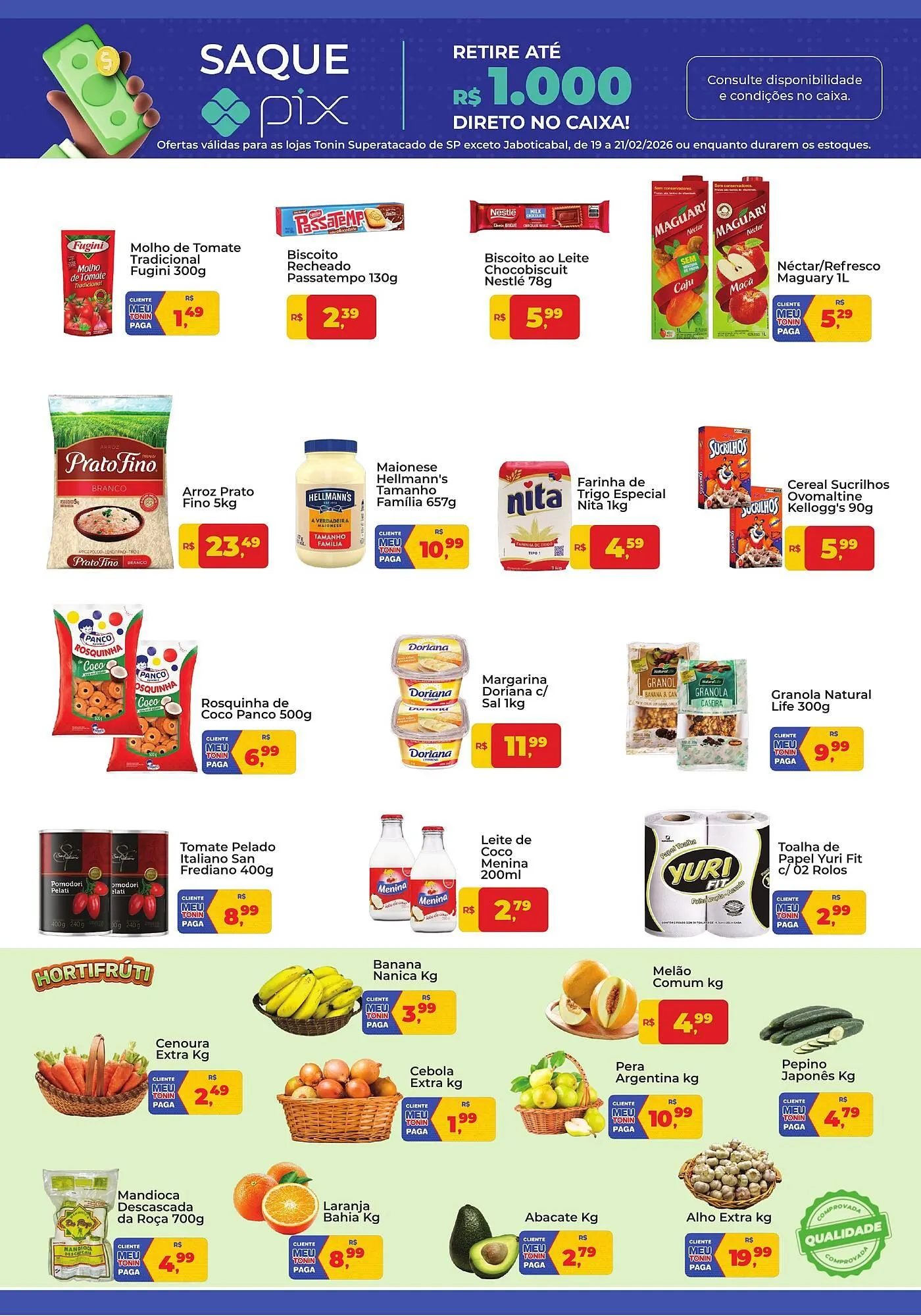 Encarte de Catálogo Tonin Superatacado 19 de fevereiro até 21 de fevereiro 2026 - Pagina 2