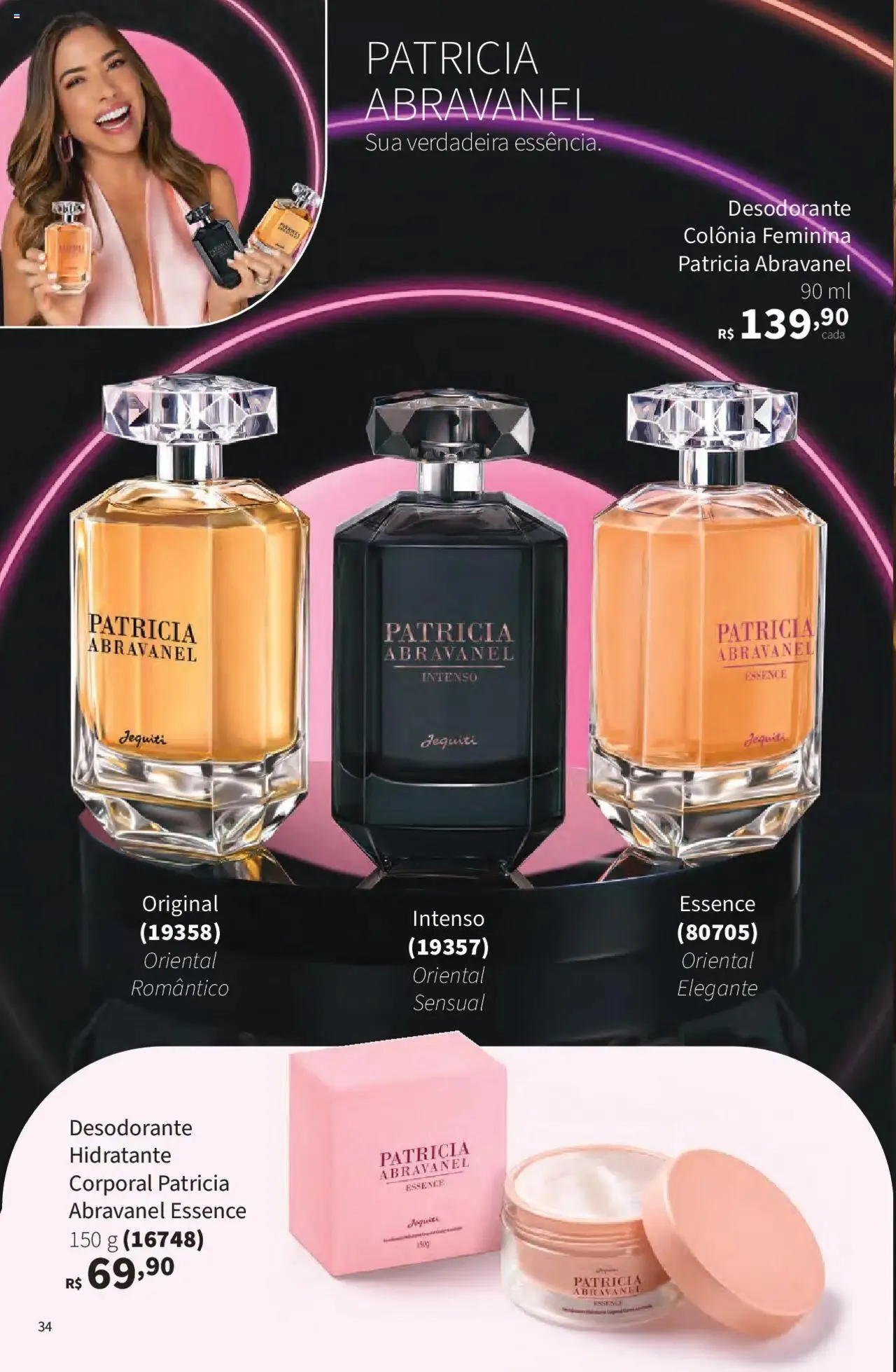 Encarte de Jequiti - Revista 06/2025 21 de abril até 16 de maio 2025 - Pagina 34