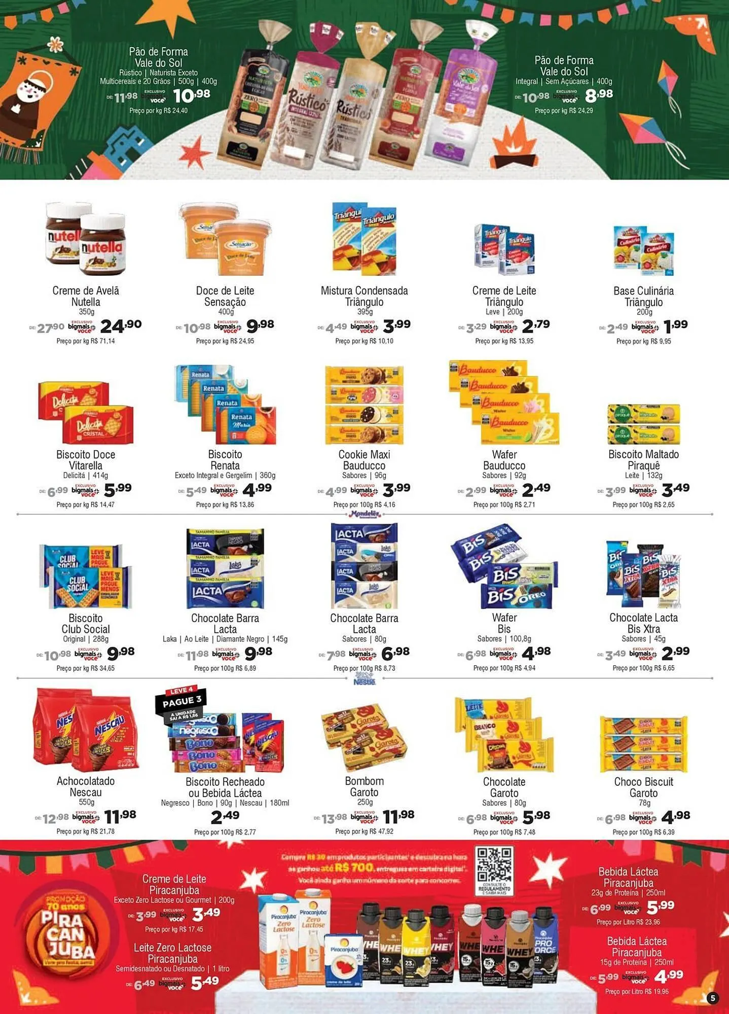 Encarte de Catálogo Big Mais Supermercados 4 de junho até 17 de junho 2025 - Pagina 5