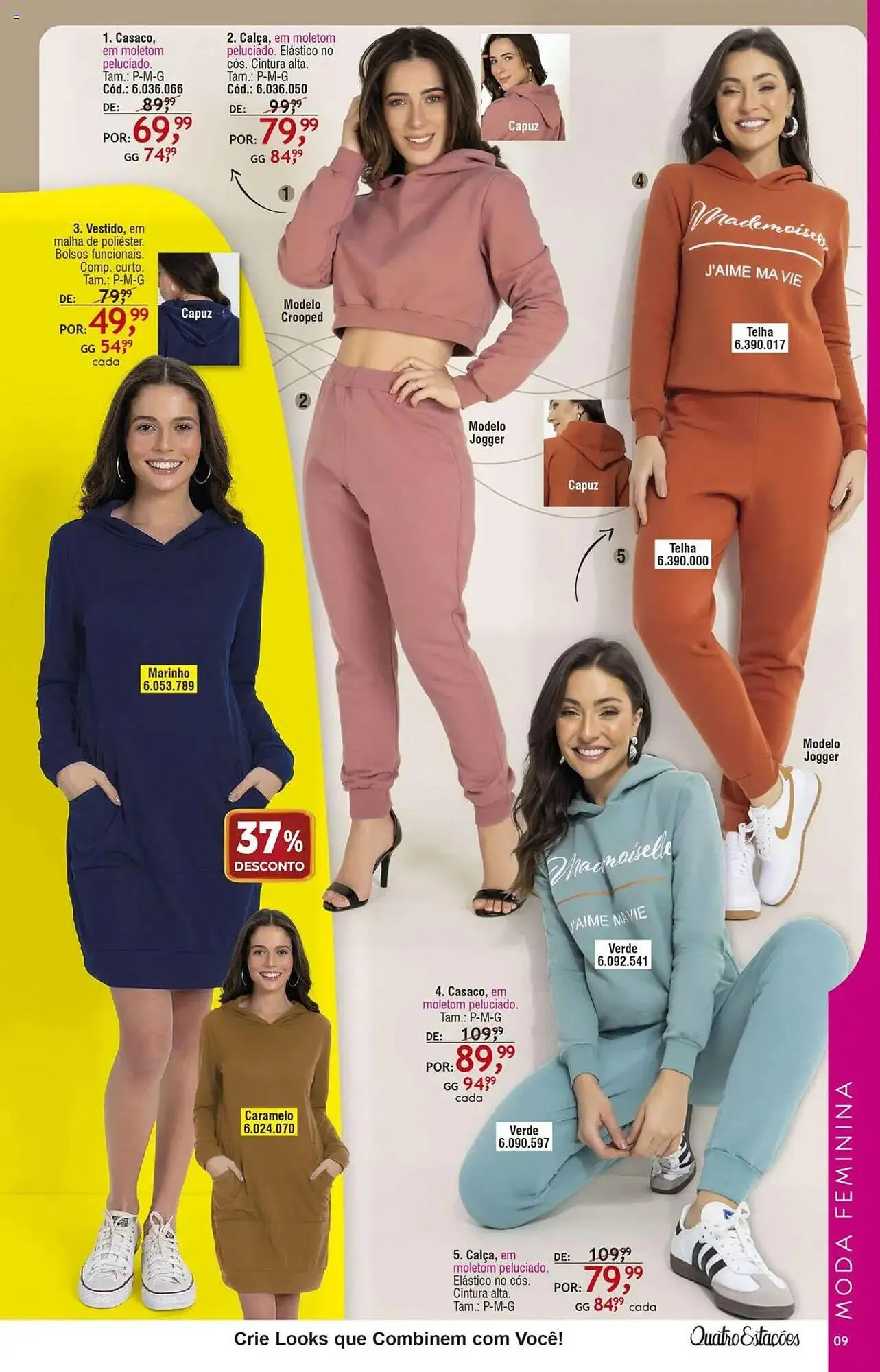 Encarte de Catálogo Quatro Estações 14 de abril até 31 de julho 2025 - Pagina 5