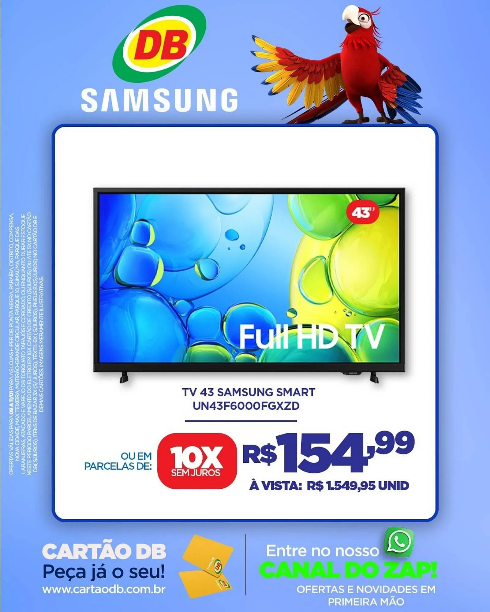 Encarte de Catálogo DB Supermercados 9 de janeiro até 11 de janeiro 2026 - Pagina 7