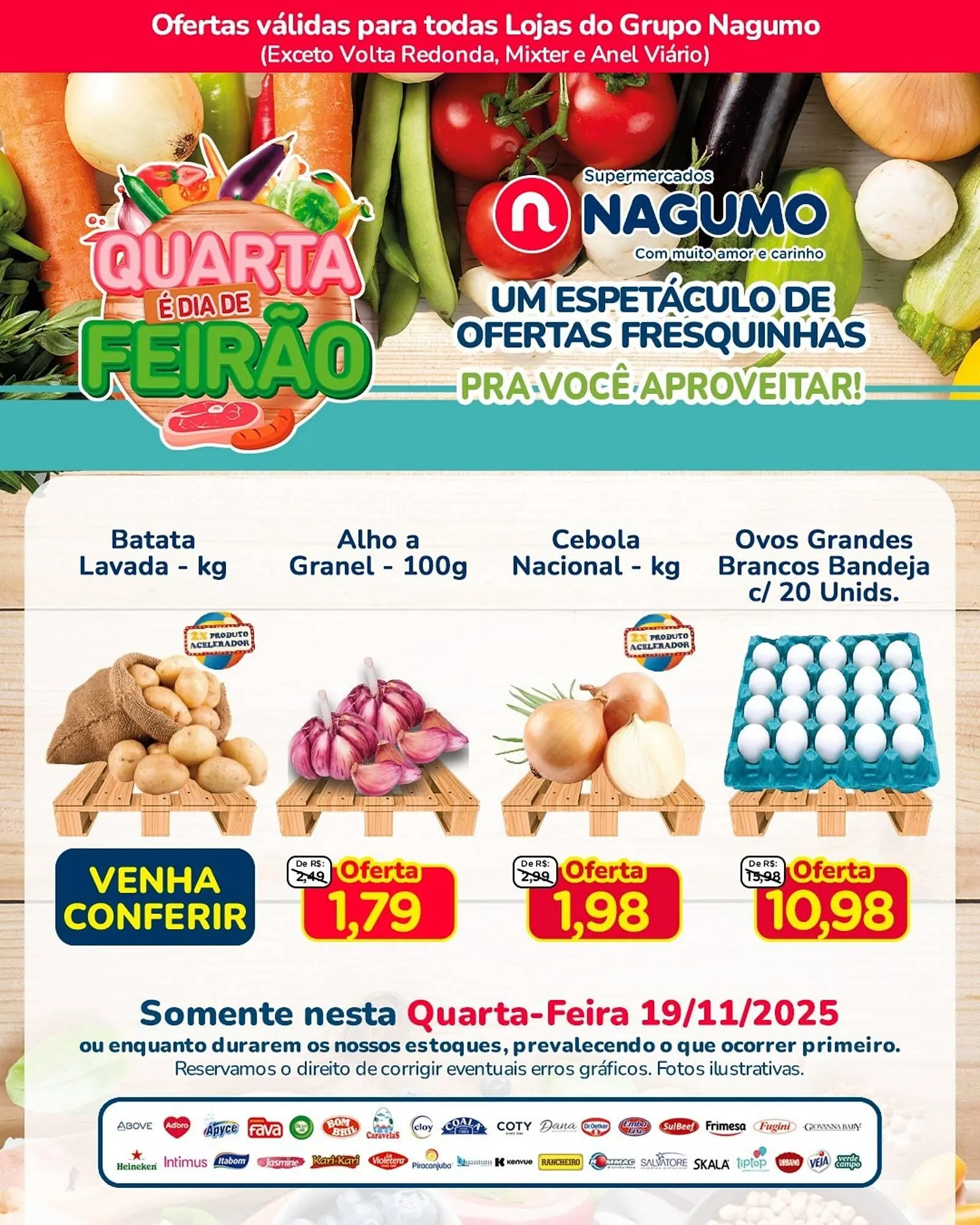 Encarte de Folheto Nagumo 19 de novembro até 19 de novembro 2025 - Pagina 1