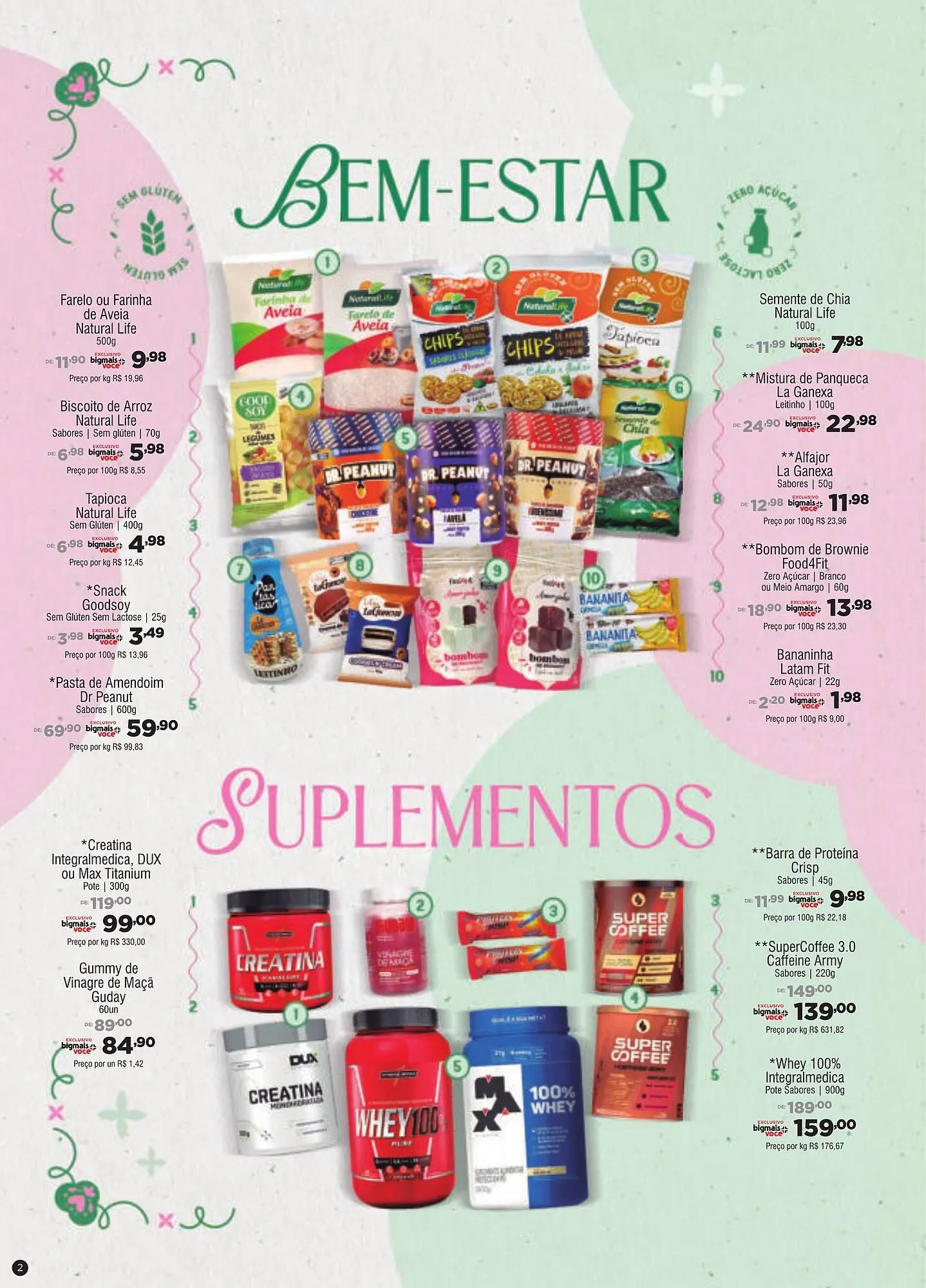 Encarte de Catálogo Big Mais Supermercados 7 de abril até 5 de maio 2026 - Pagina 2