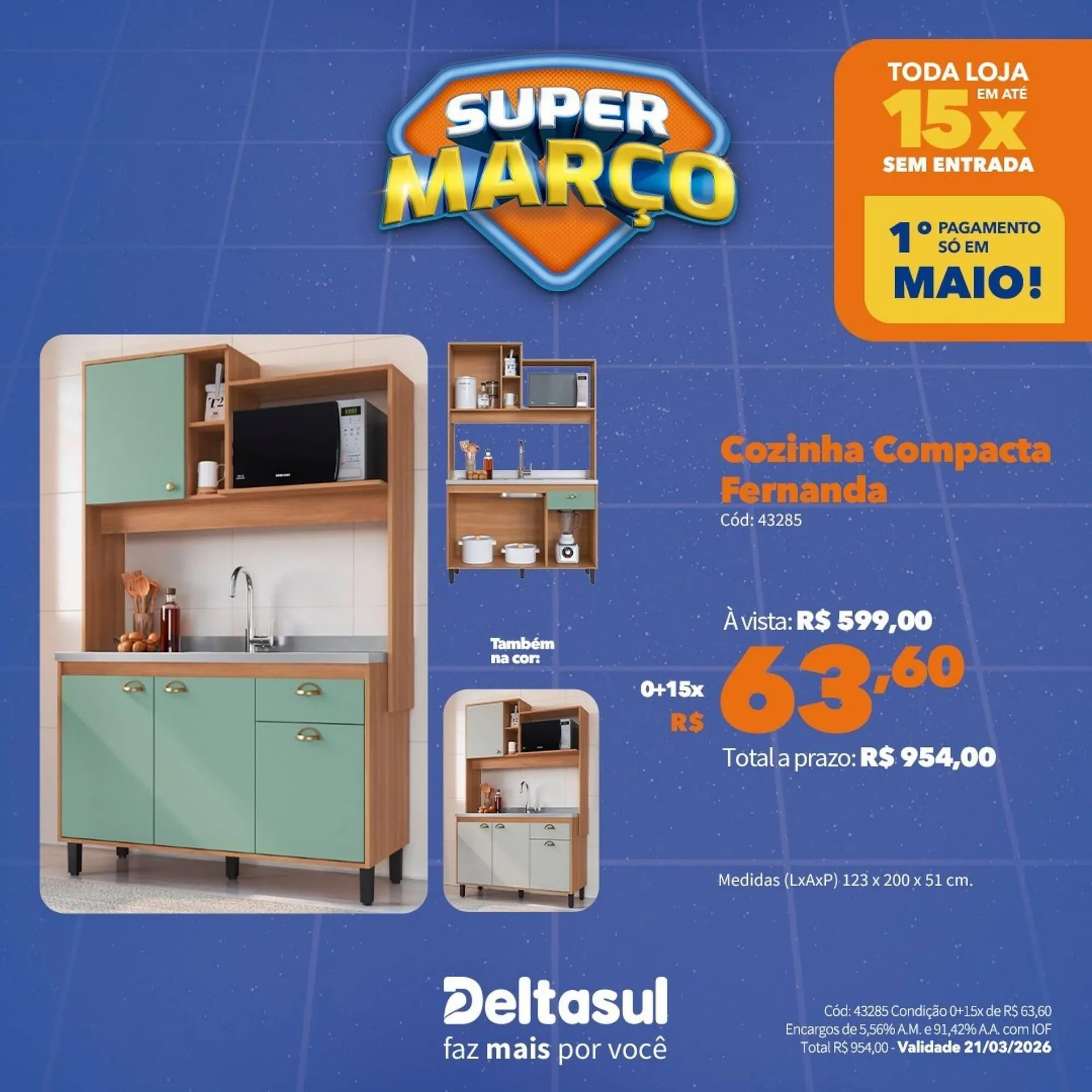 Encarte de Folheto Deltasul 22 de março até 28 de março 2026 - Pagina 1