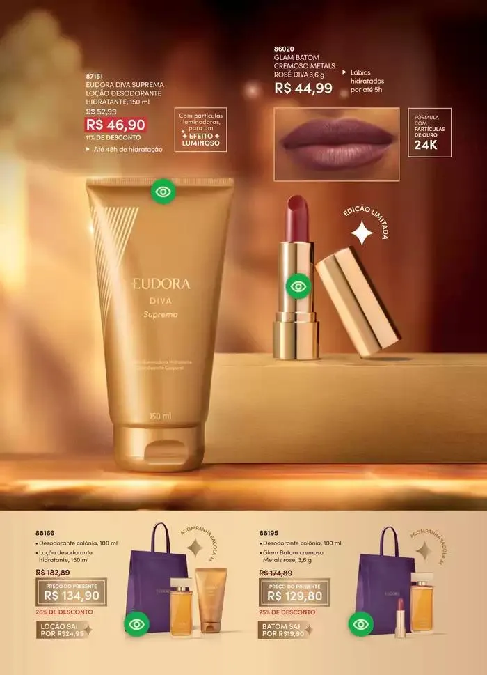 Encarte de Eudora Ciclo 05 12 de março até 12 de abril 2025 - Pagina 3