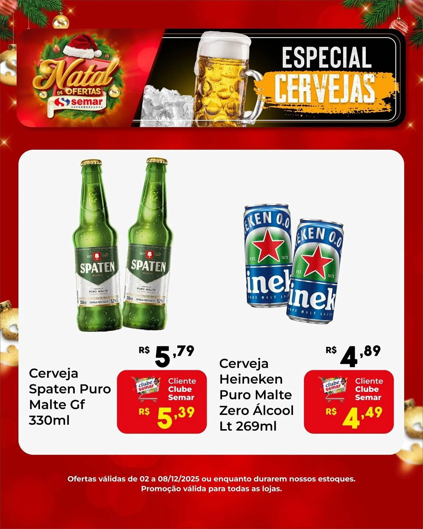 Encarte de Folheto Semar Supermercado 2 de dezembro até 8 de dezembro 2025 - Pagina 2