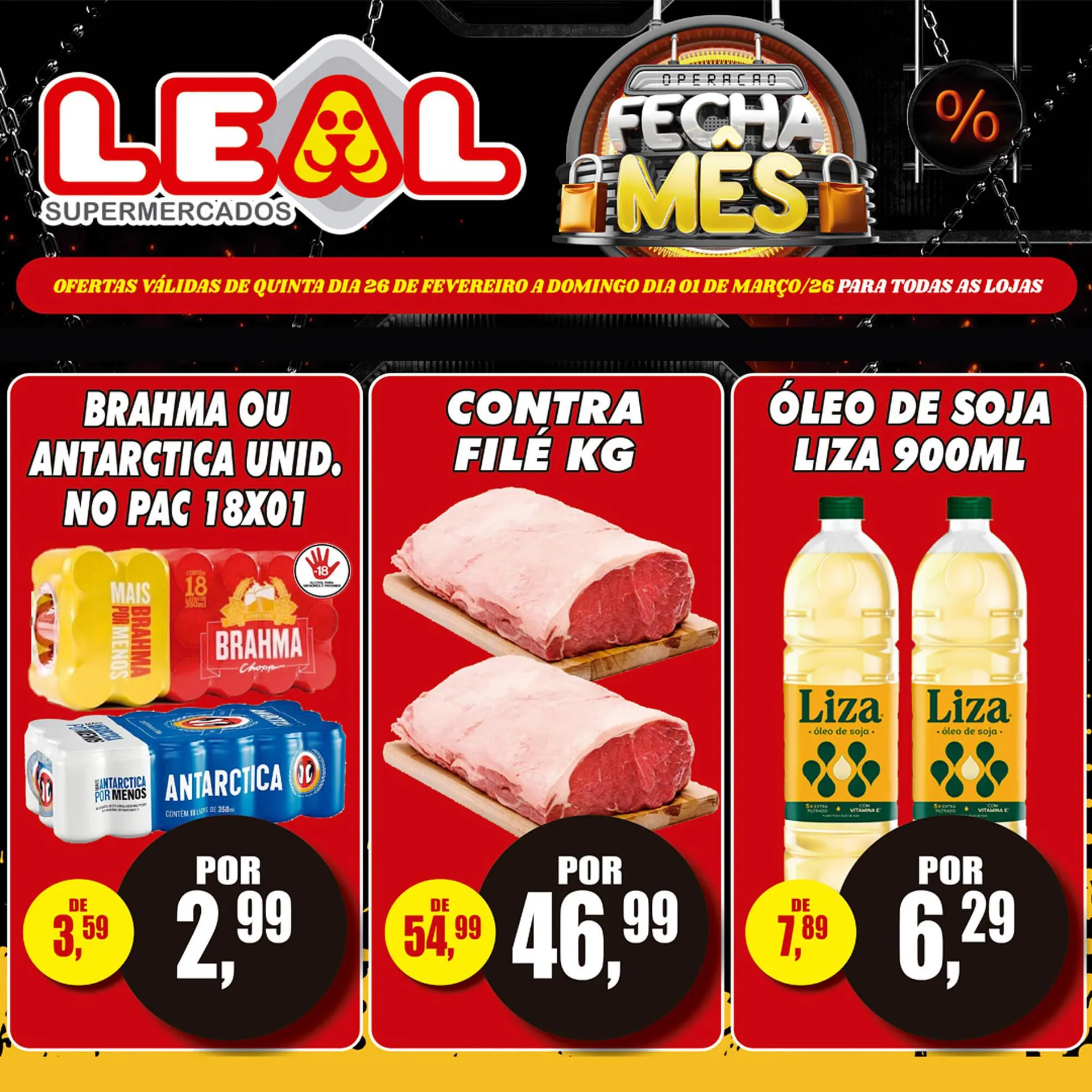 Encarte de Folheto Supermercado leal 26 de fevereiro até 1 de março 2026 - Pagina 2