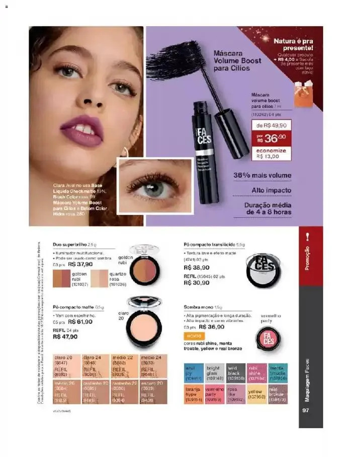 Encarte de Natal Natura 3 de outubro até 31 de outubro 2024 - Pagina 160