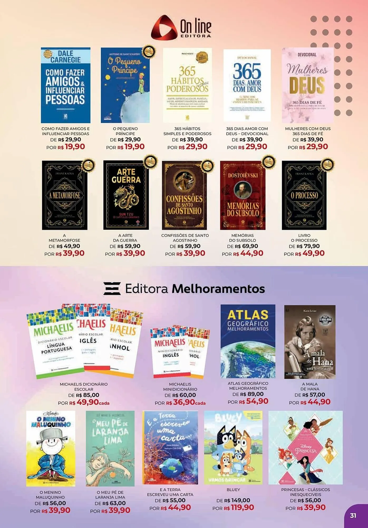 Encarte de Catálogo Livraria Leitura 31 de janeiro até 28 de fevereiro 2026 - Pagina 31