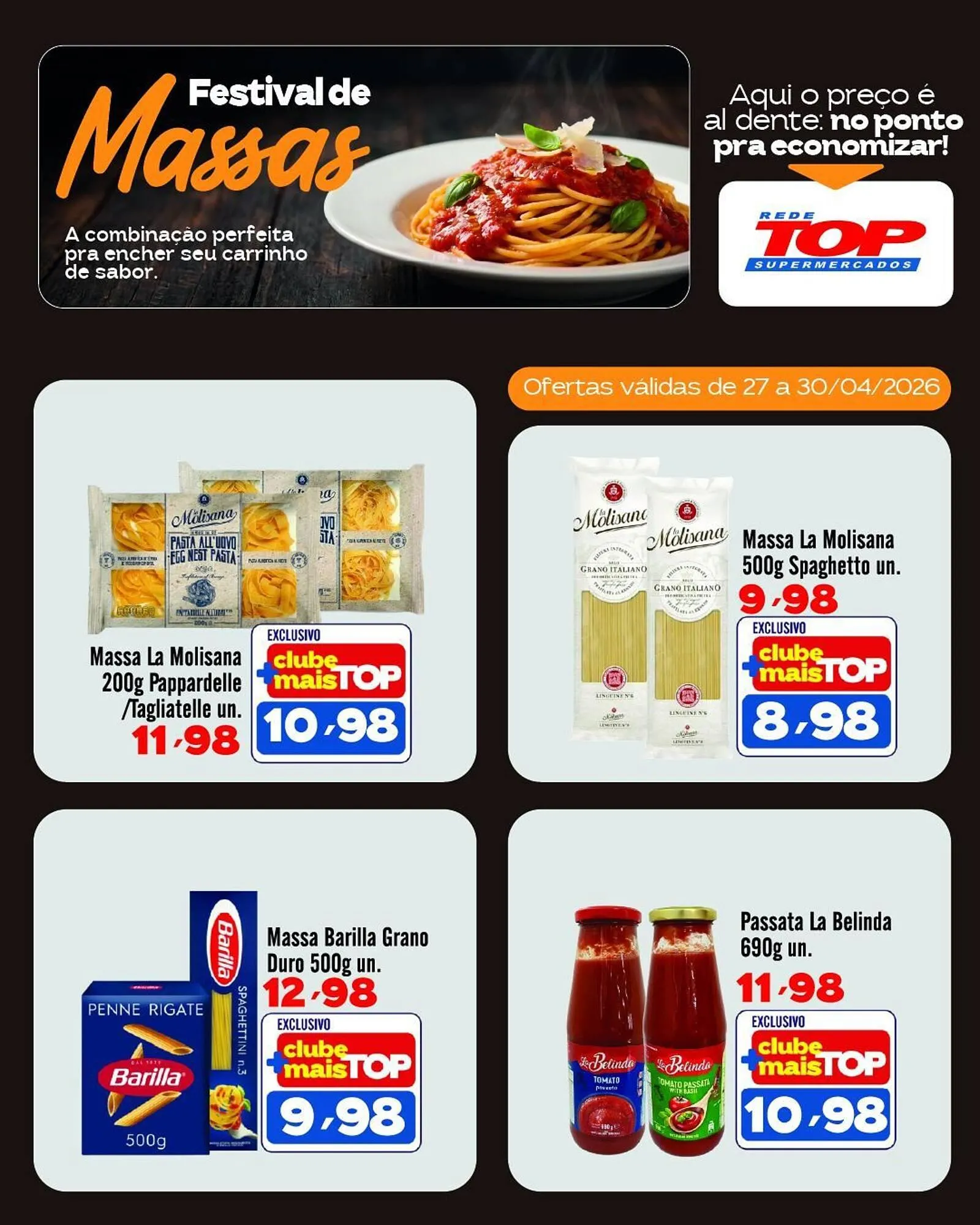 Encarte de Encarte Rede Top 27 de abril até 30 de abril 2026 - Pagina 1